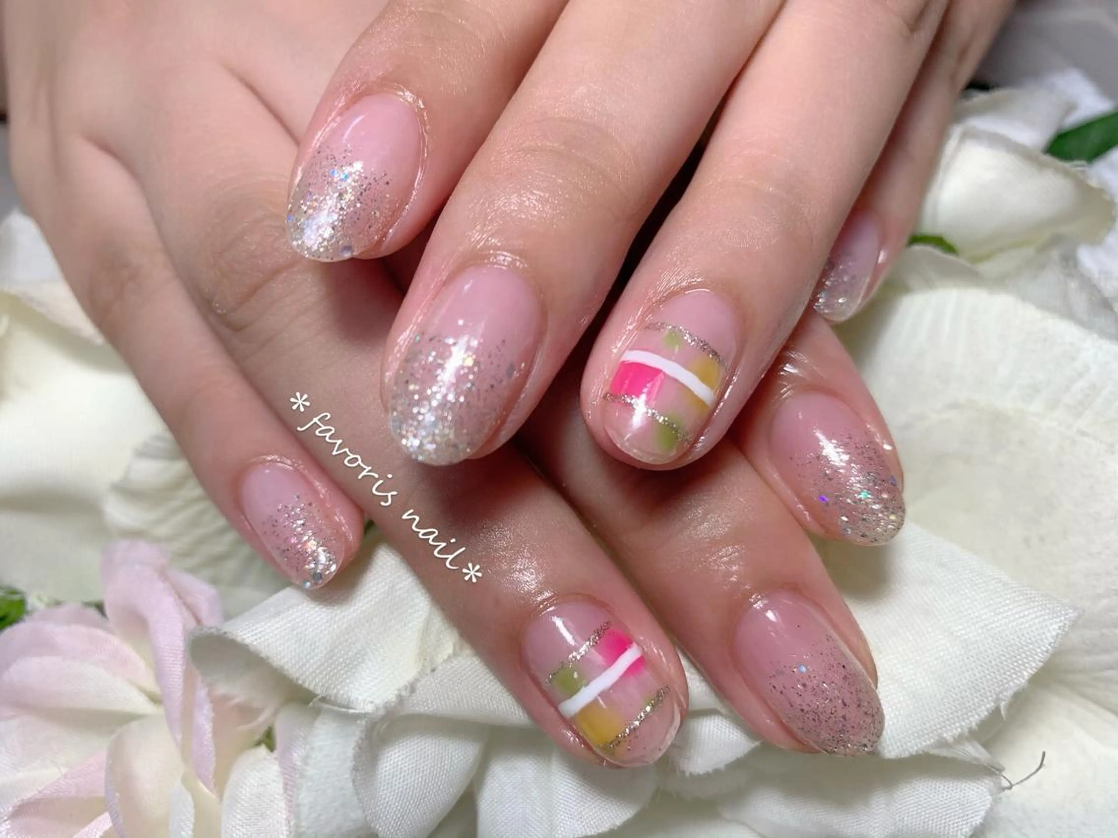 ネイル favoris nail🌼のネイルデザイン