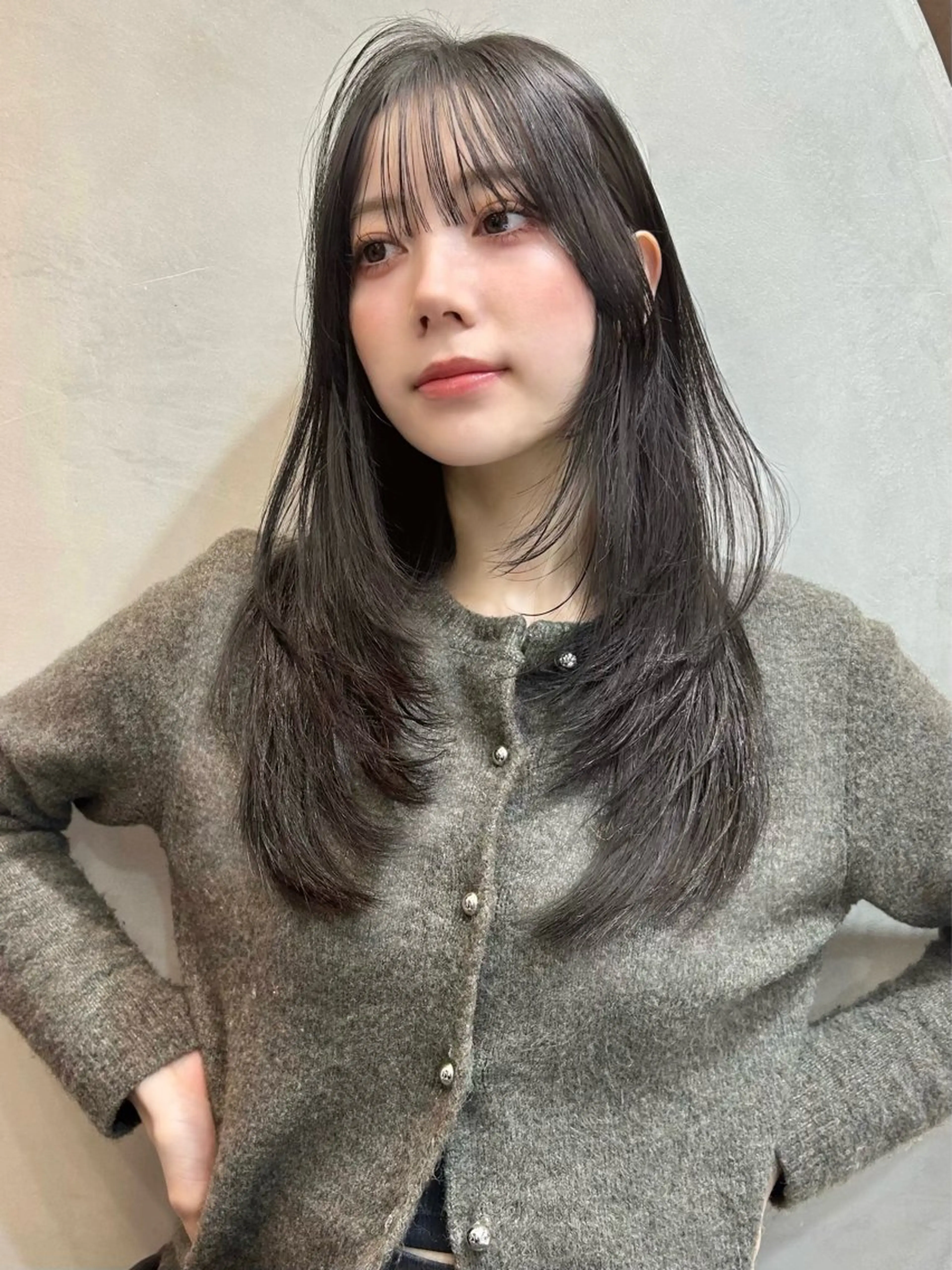 ロング 大宮韓国ハッシュ🪽 GLROWseriのヘアスタイル