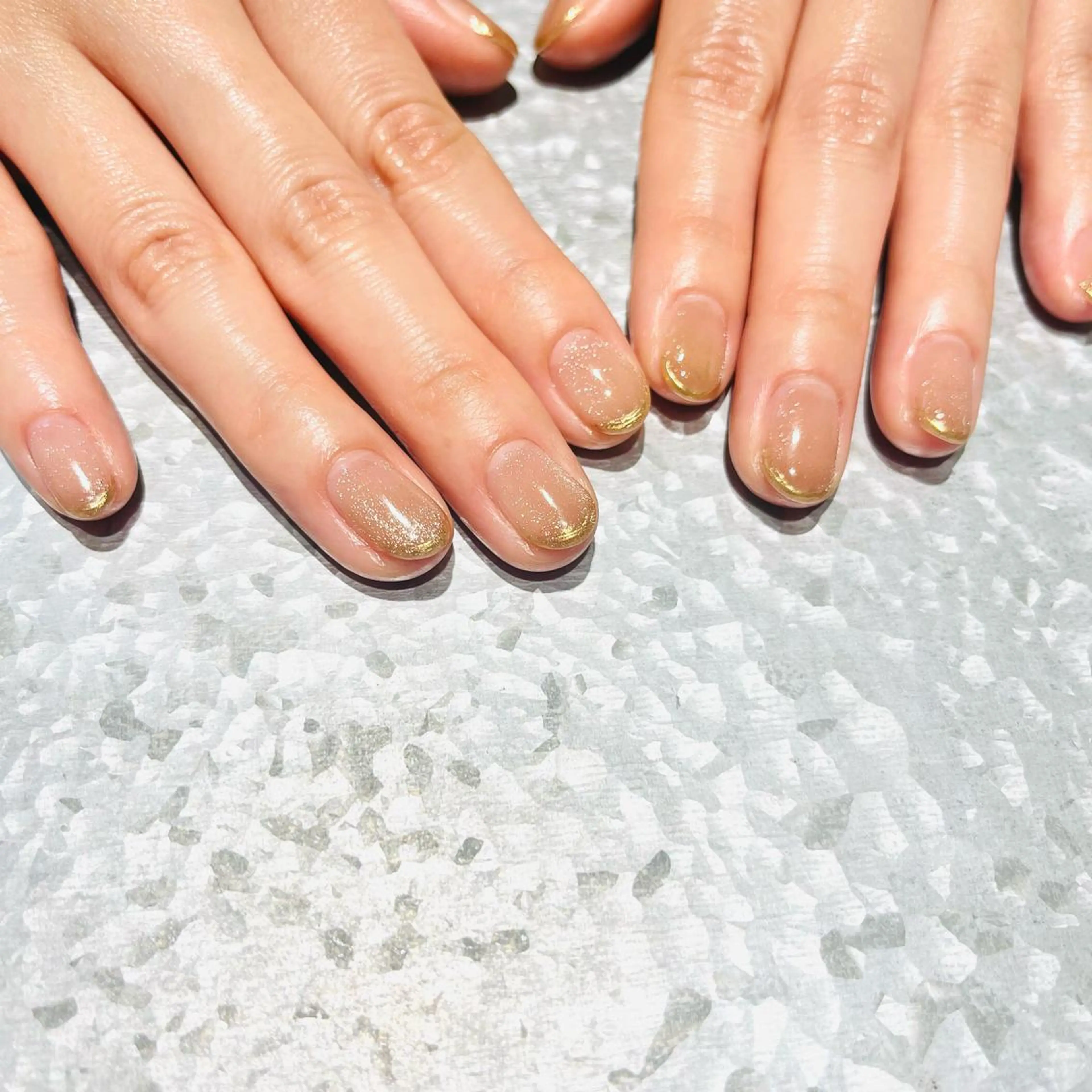 ネイル フレンチネイル マグネットネイル TRAM-nail moriizumiのネイルデザイン