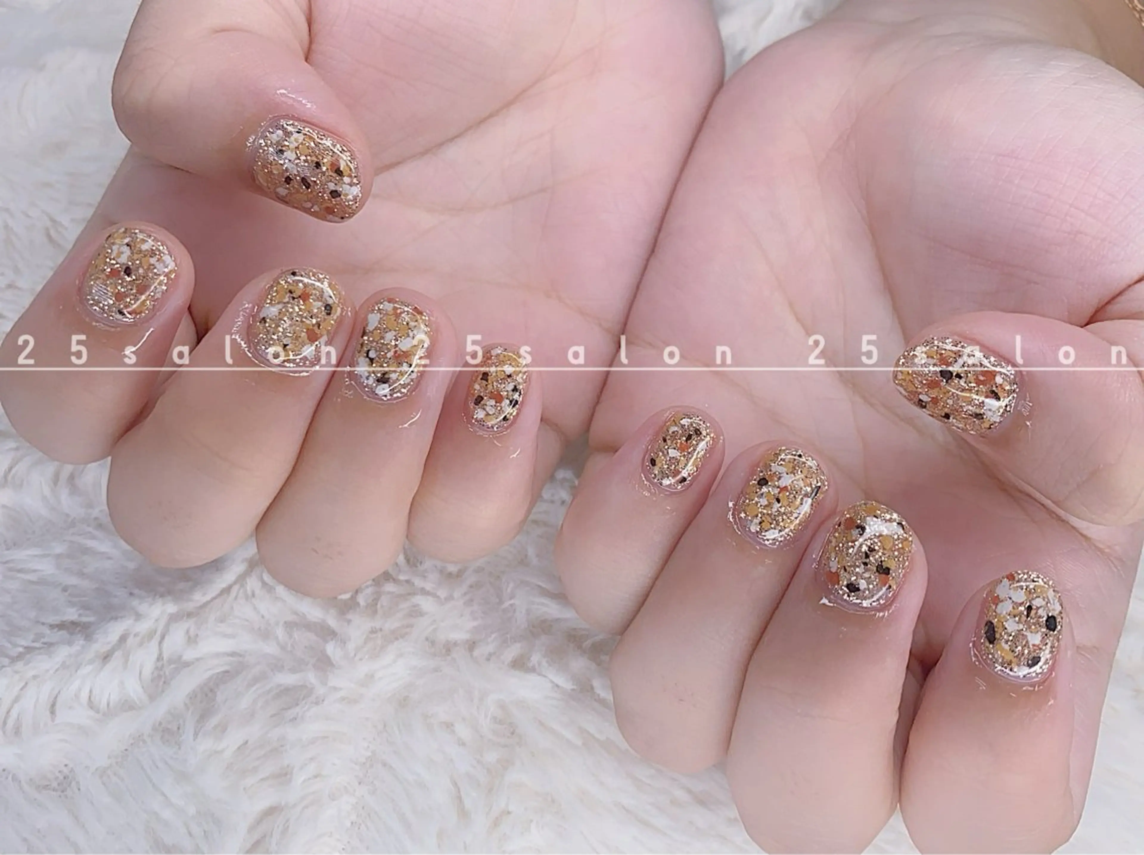 ネイル ジェルネイル 韓国ネイル ニュアンスネイル パラジェル ワンホンネイル 2 5のマツエク・マツパデザイン