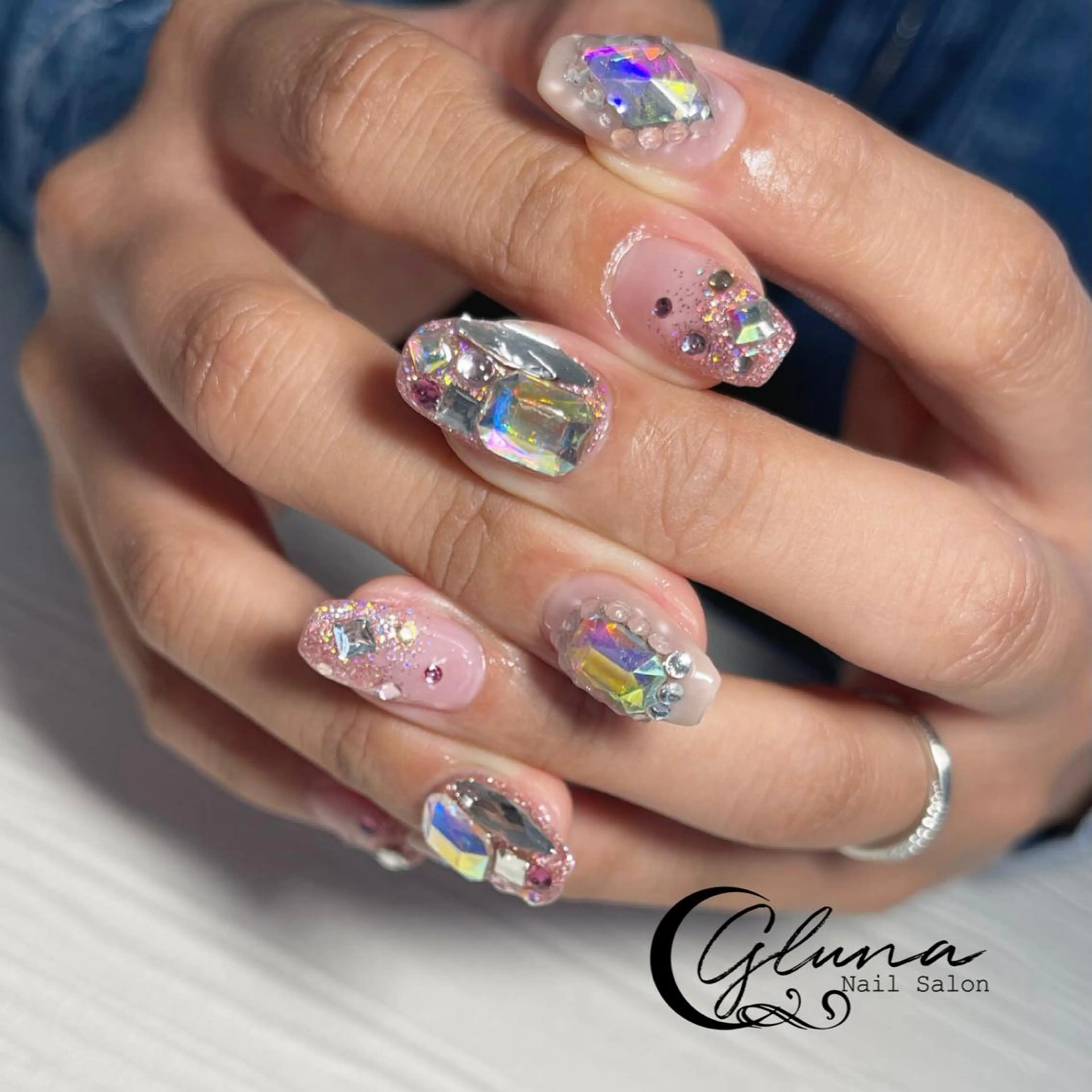 ネイル ハンドネイル gluna nailのネイルデザイン