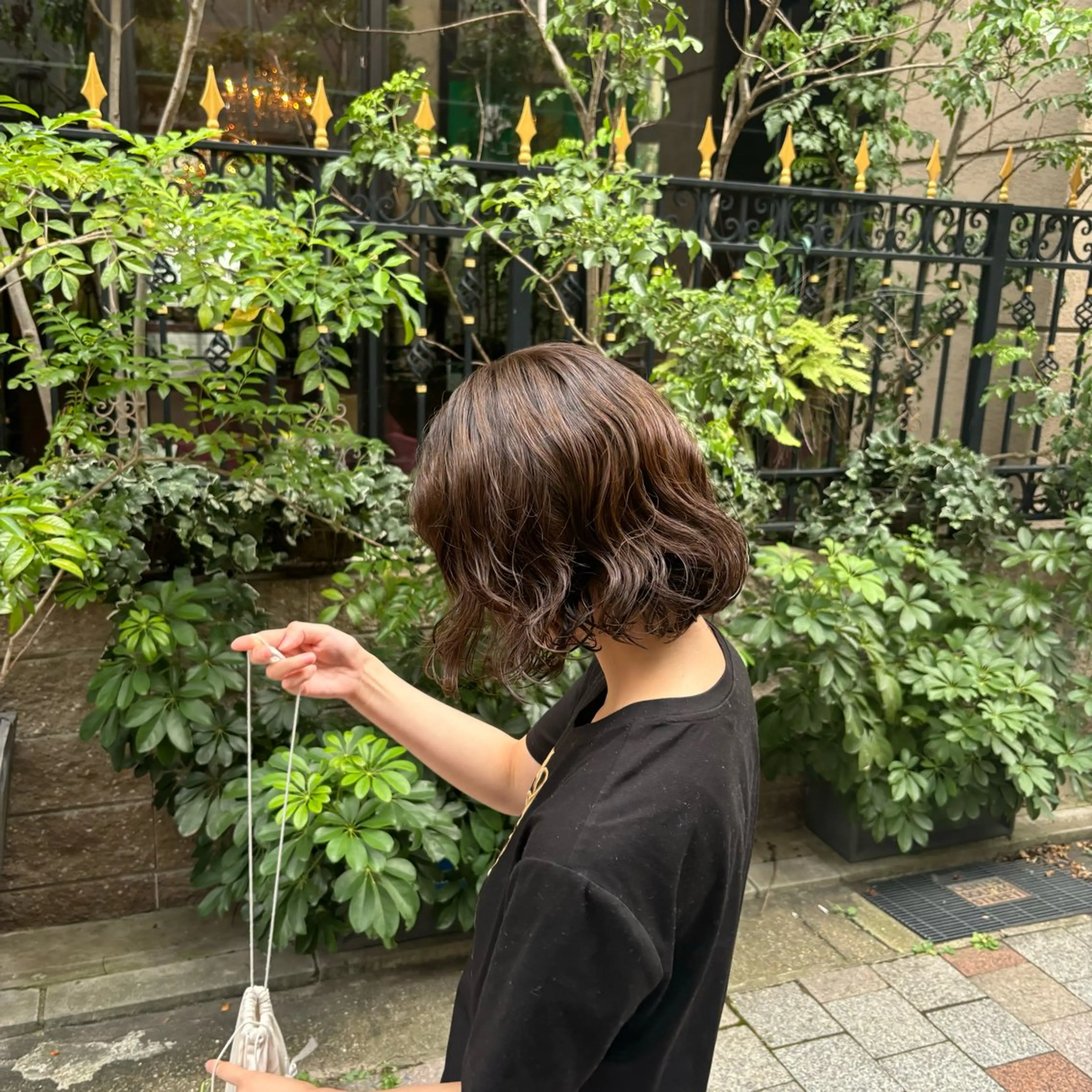 カラー 明賀　瞳 /みょうが　ひとみのヘアスタイル