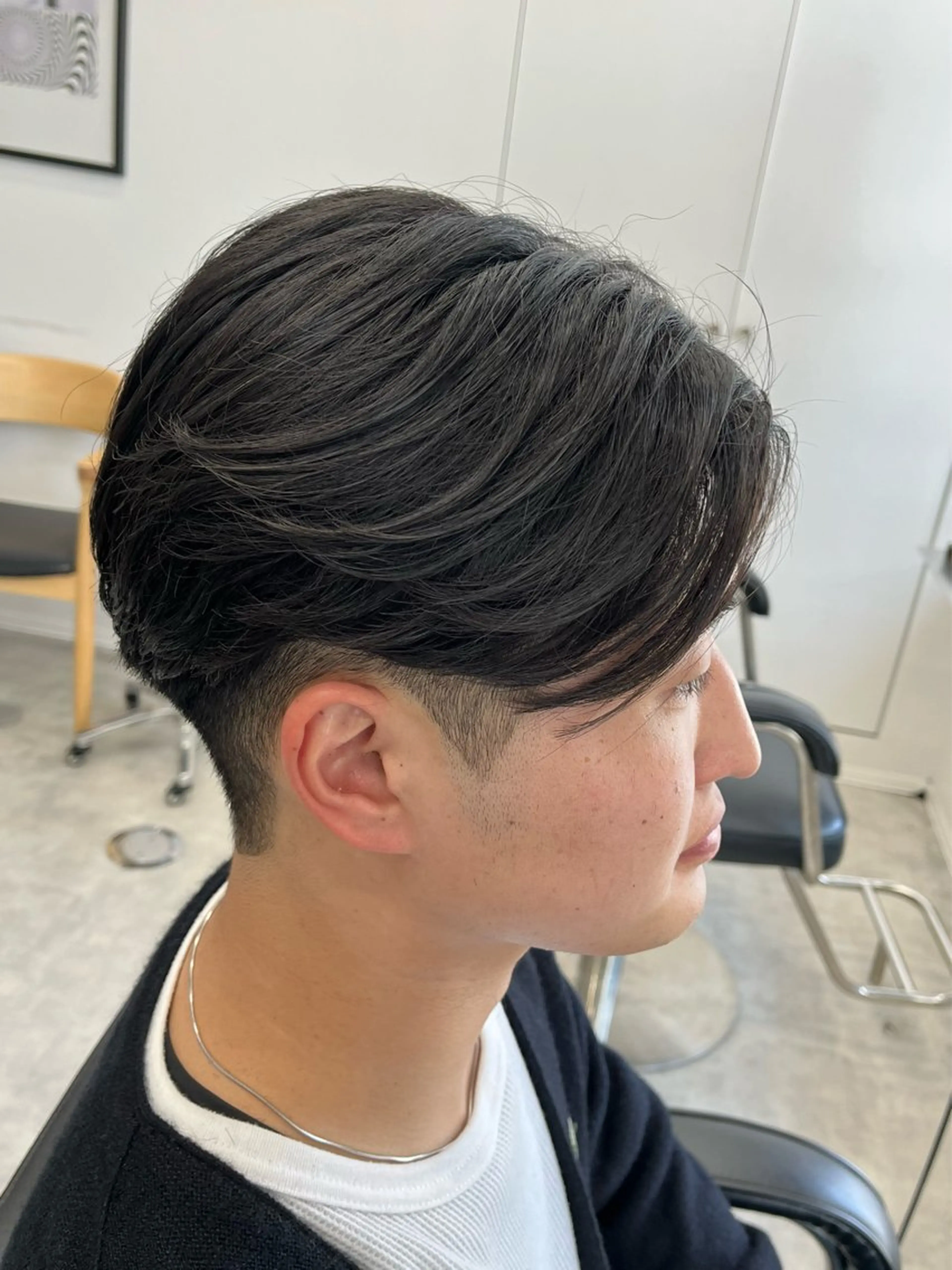 ショート パーマ メンズ メンズパーマ ニュアンスパーマ カット パーマ 新潟メンズパーマ 新潟駅/小田拓実のヘアスタイル