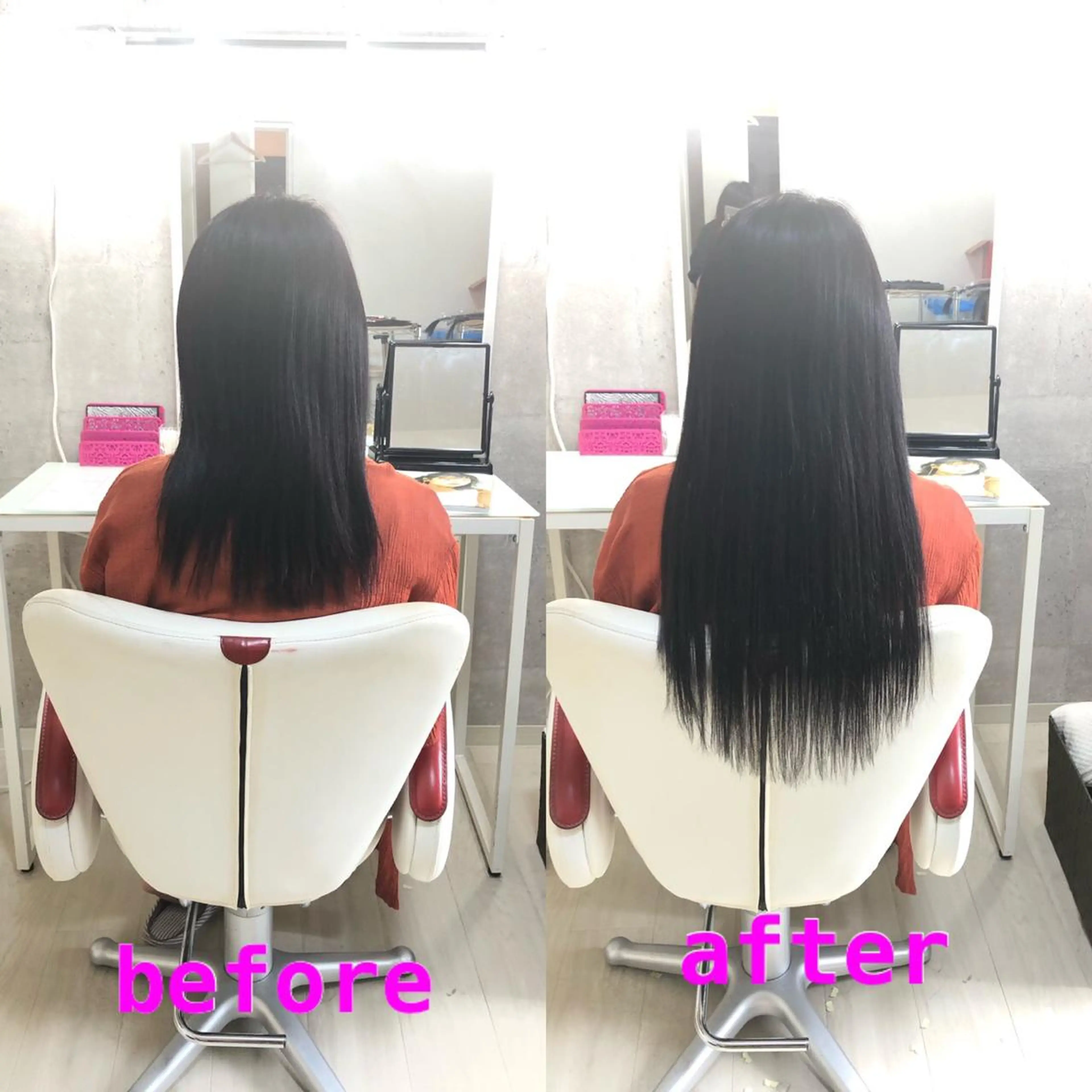 ロング エクステ 🌸ドレスアップ 心斎橋店🌸のヘアスタイル