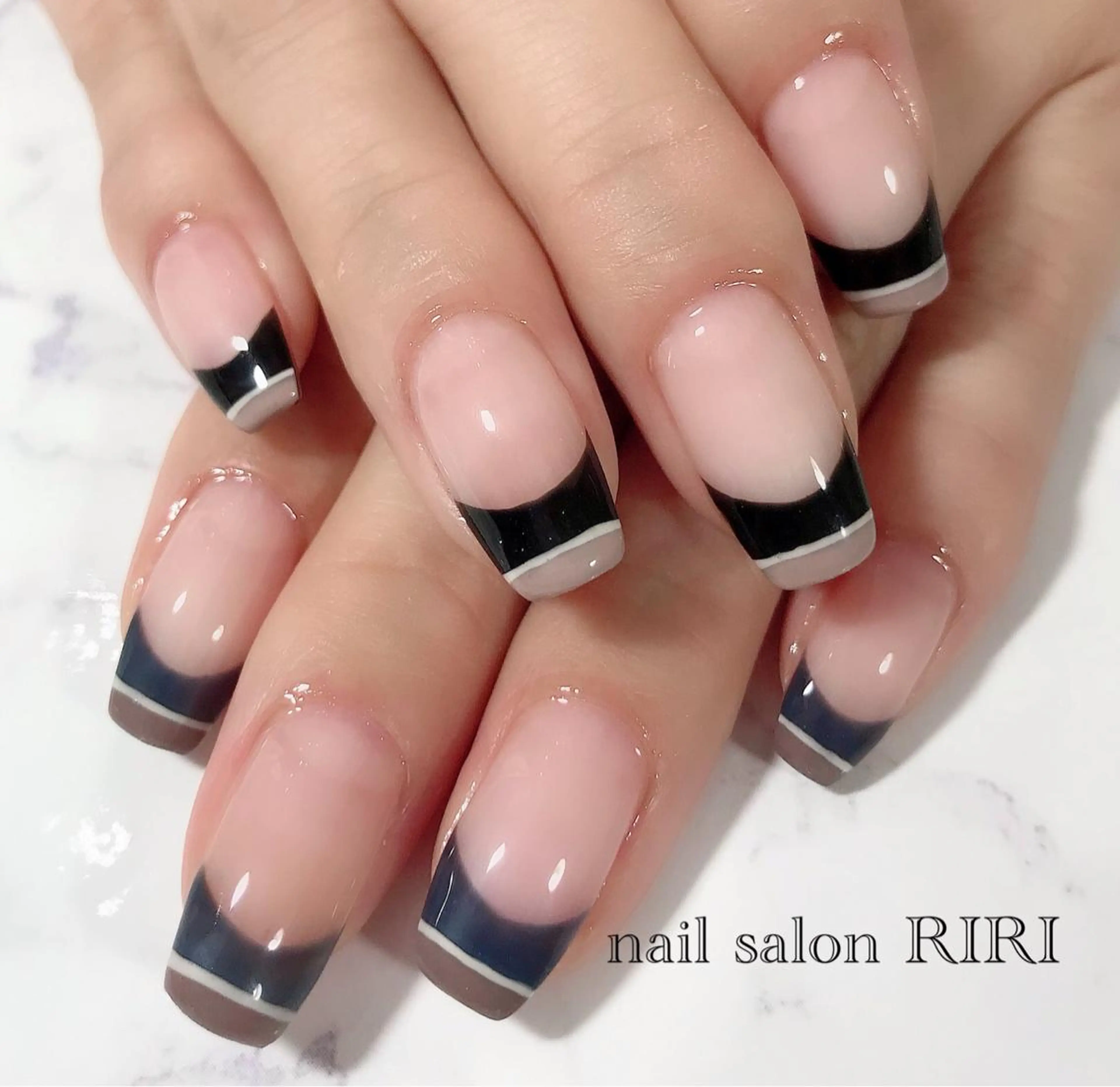 ネイル フレンチネイル RIRI リリのネイルデザイン