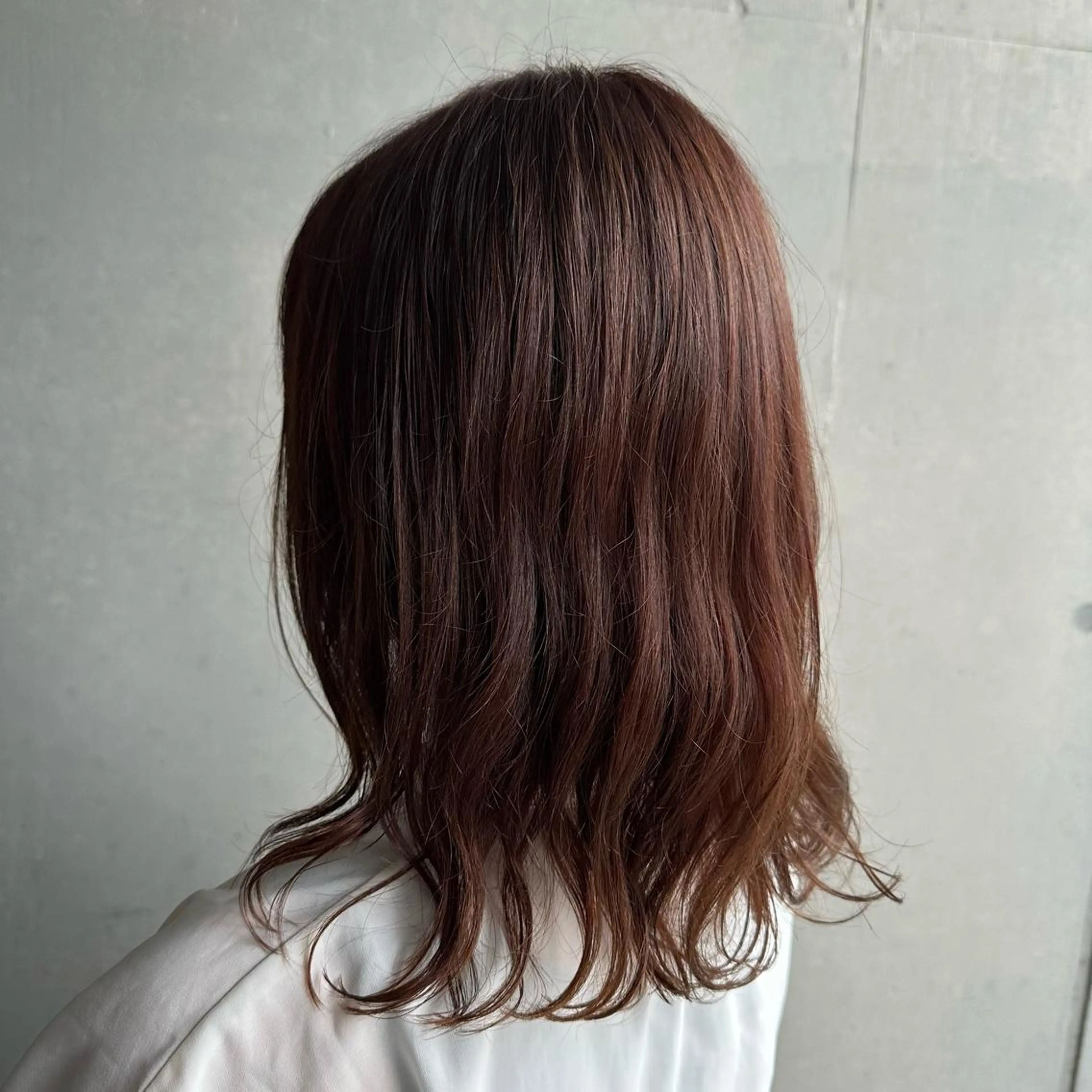 ミディアム カラー ミディアムパーマ カット ヘアカラー 大人かわいいインナー カラー/菊池柊真🎨のヘアスタイル