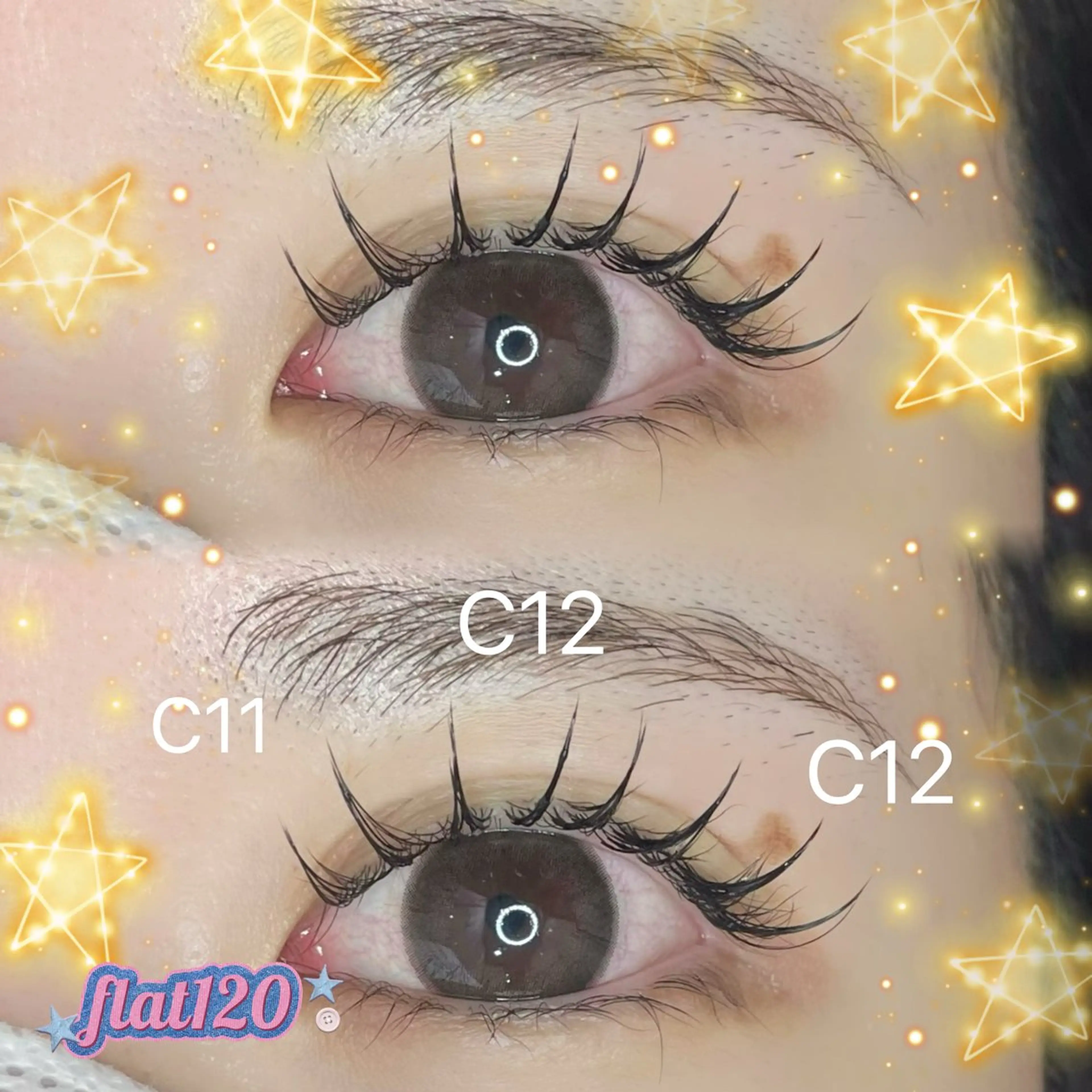 マツエク・マツパ 束感まつ毛 一重×まつ毛パーマ Cherish名古屋 高畑💫馬渕奈恵💫のマツエク・マツパデザイン