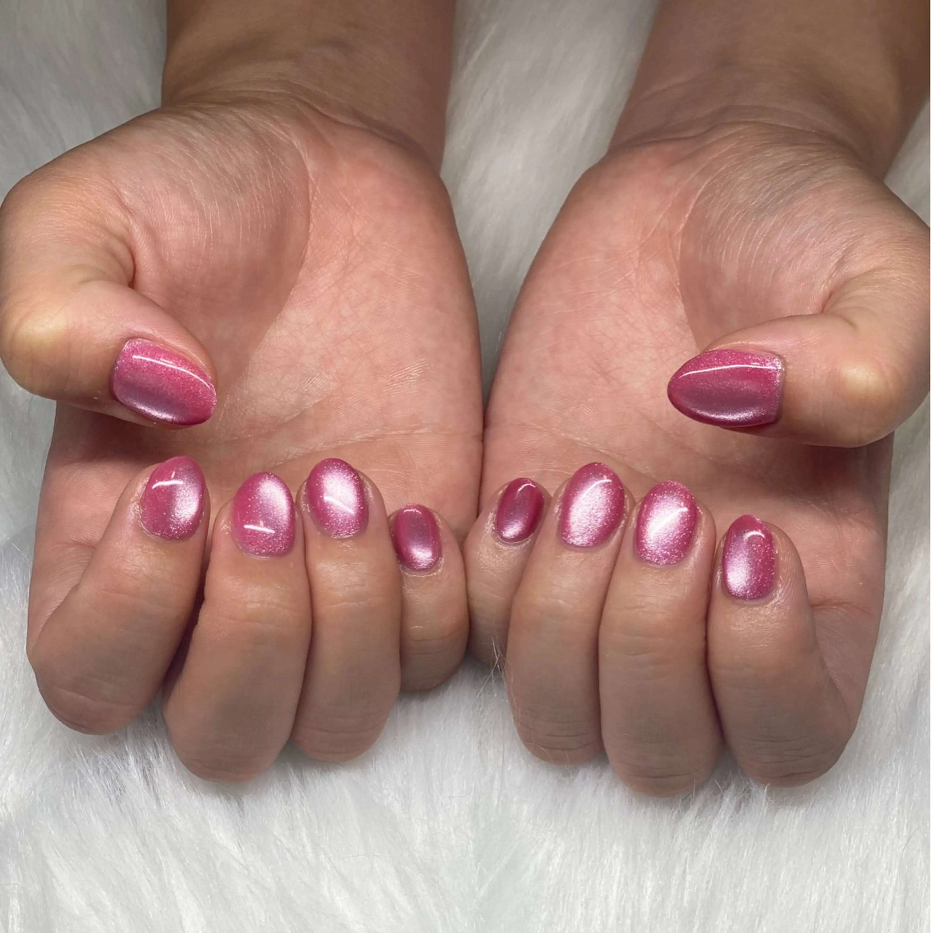 ネイル マグネットネイル マグネットワンカラー ワンカラーネイル nail salon milkのネイルデザイン