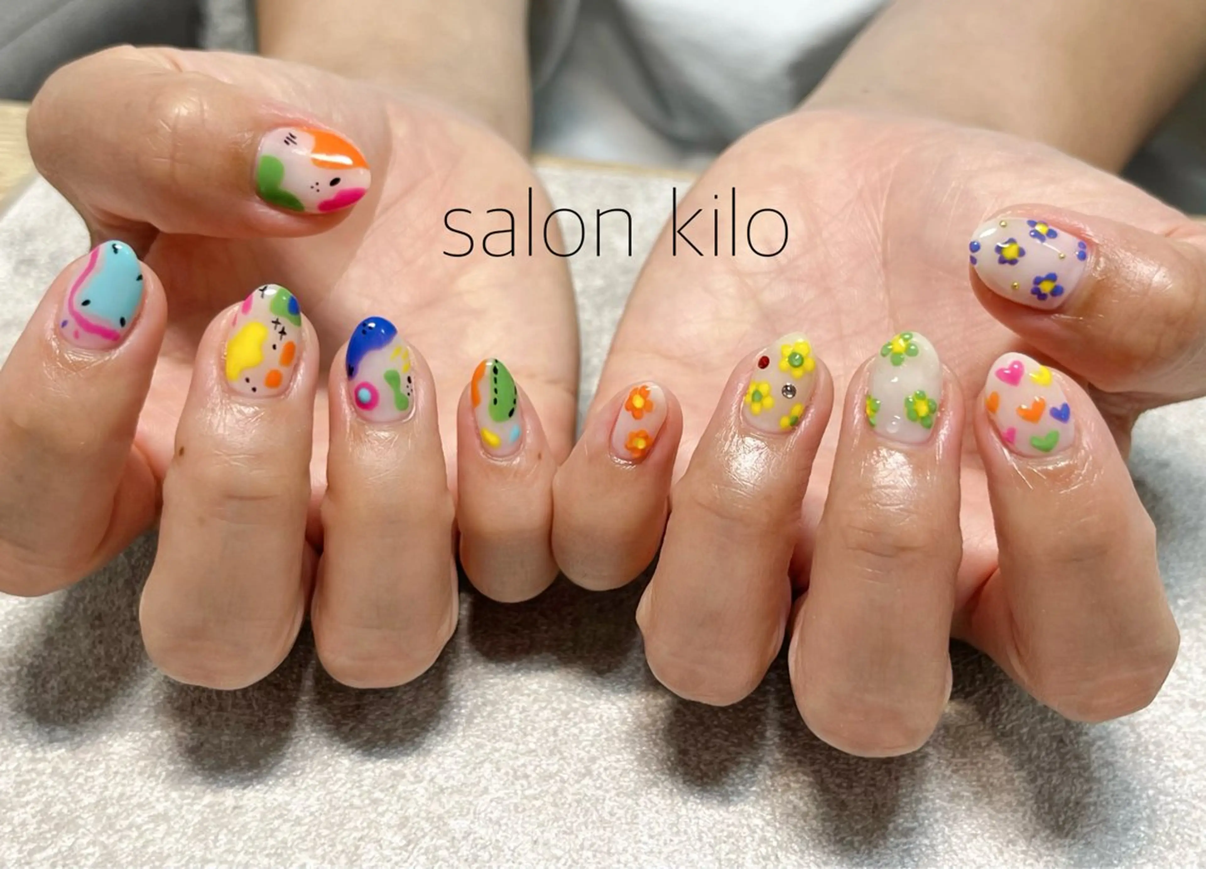 ネイル ハンドネイル salon kiloのネイルデザイン