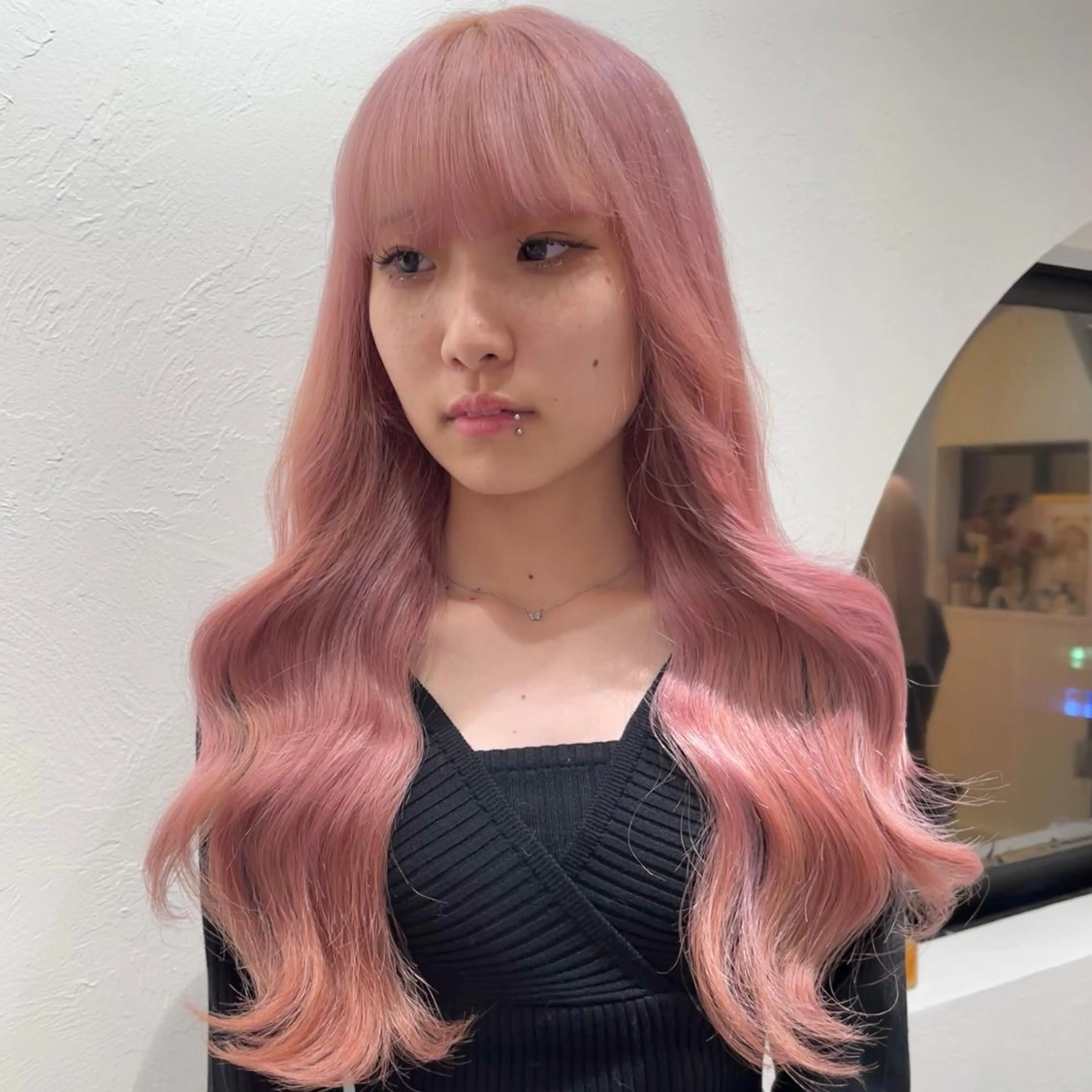 ロング カラー エクステ MOE🐈‍⬛🎀 エクステ/ワンホンのヘアスタイル