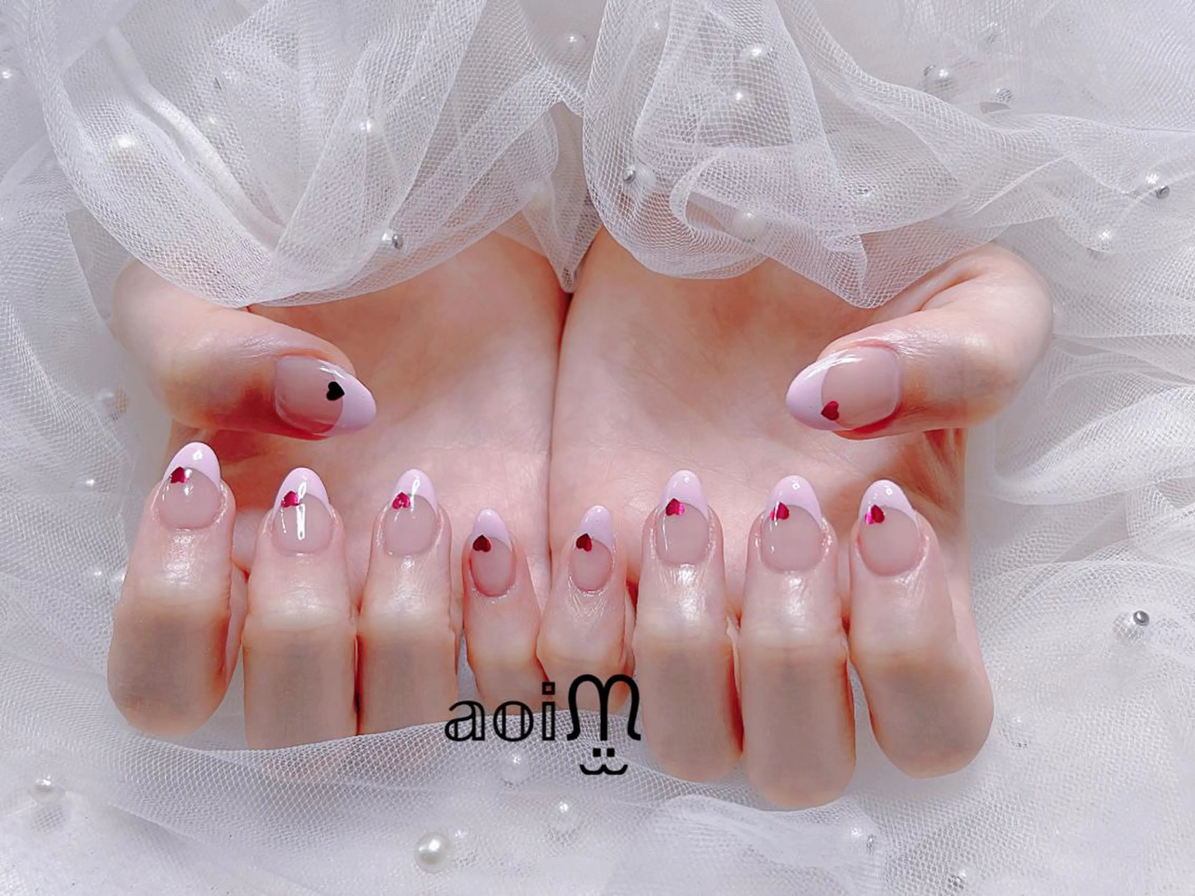 ネイル 葵うさぎ AIのネイルデザイン