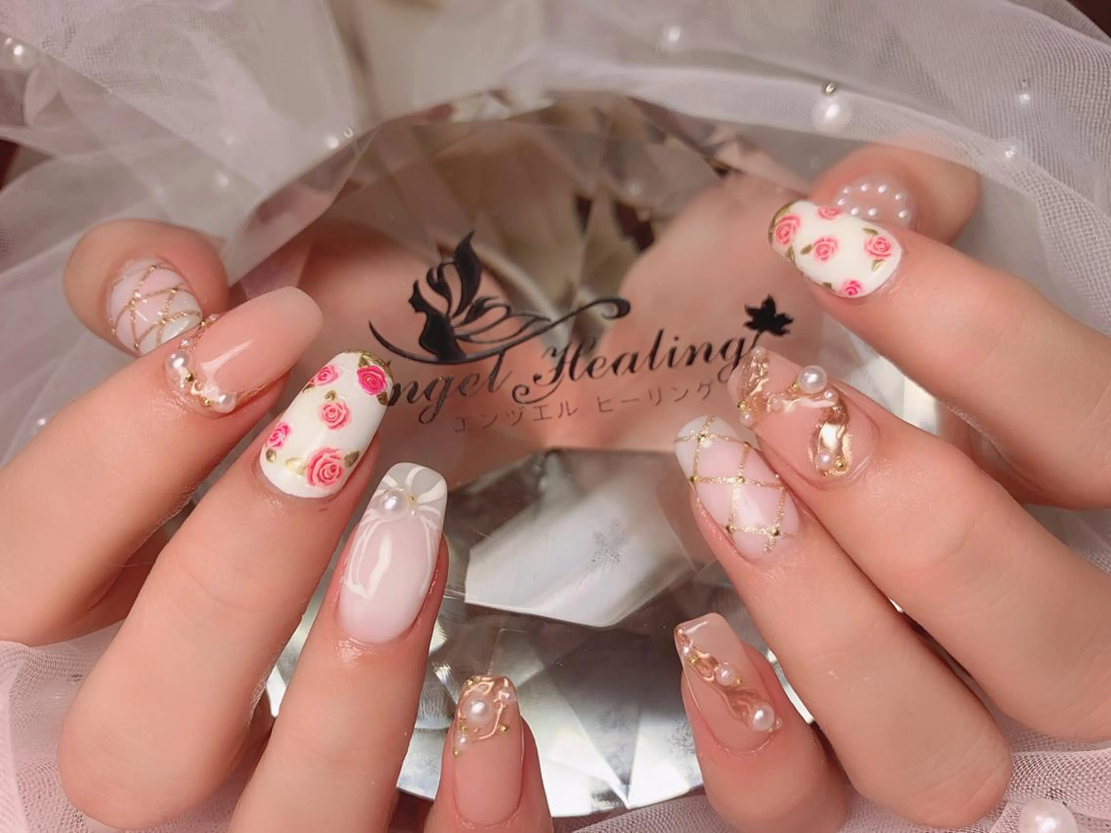 ネイル エンジェル ヒーリング 矢場町店のネイルデザイン