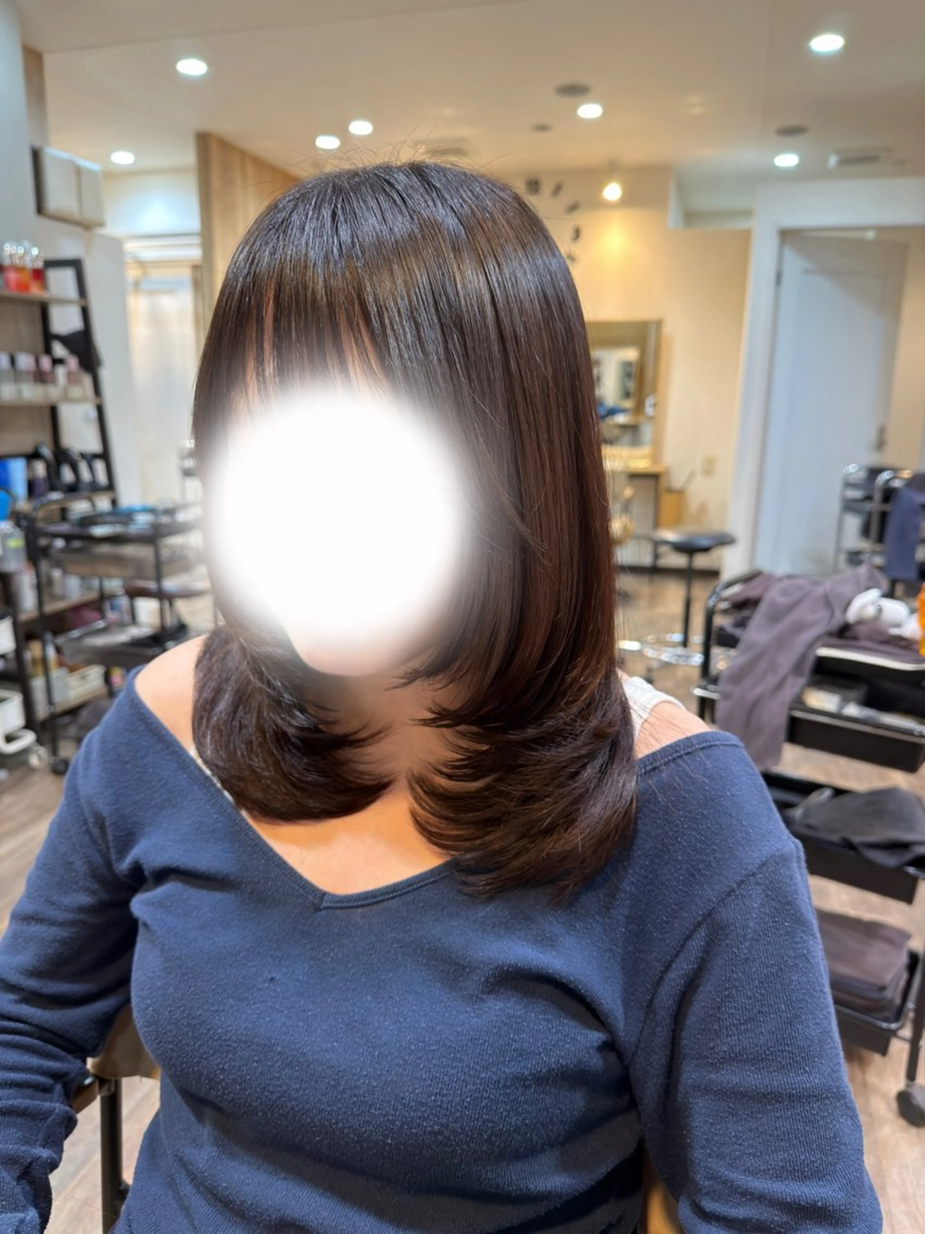 ミディアム ✩.*˚ ゆら˚*. ✩のヘアスタイル