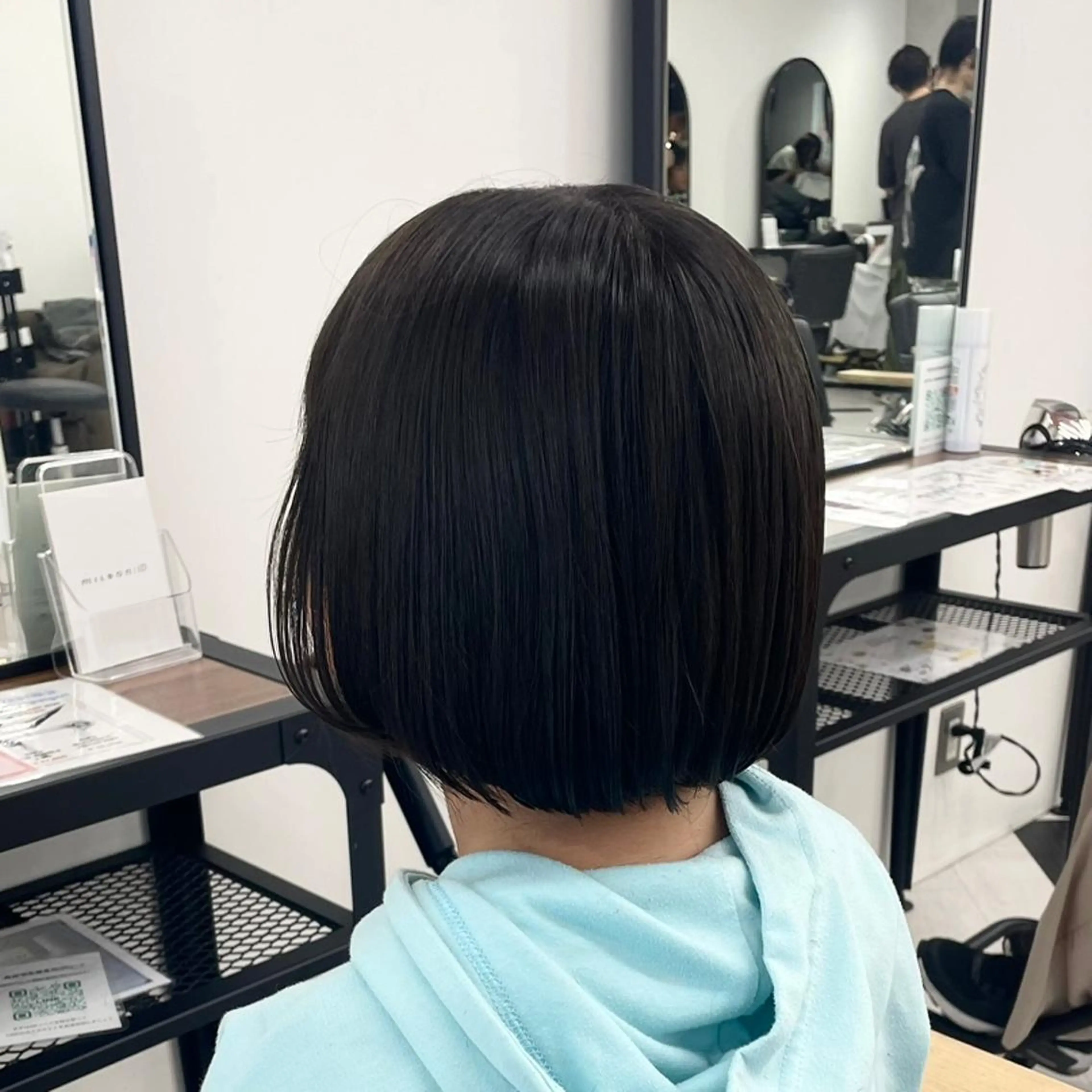 ロング カラー パーマ ヘアアレンジ メンズ キッズ ネイル マツエク・マツパ アイブロウ mona/ ストレートスタイル✨のヘアスタイル