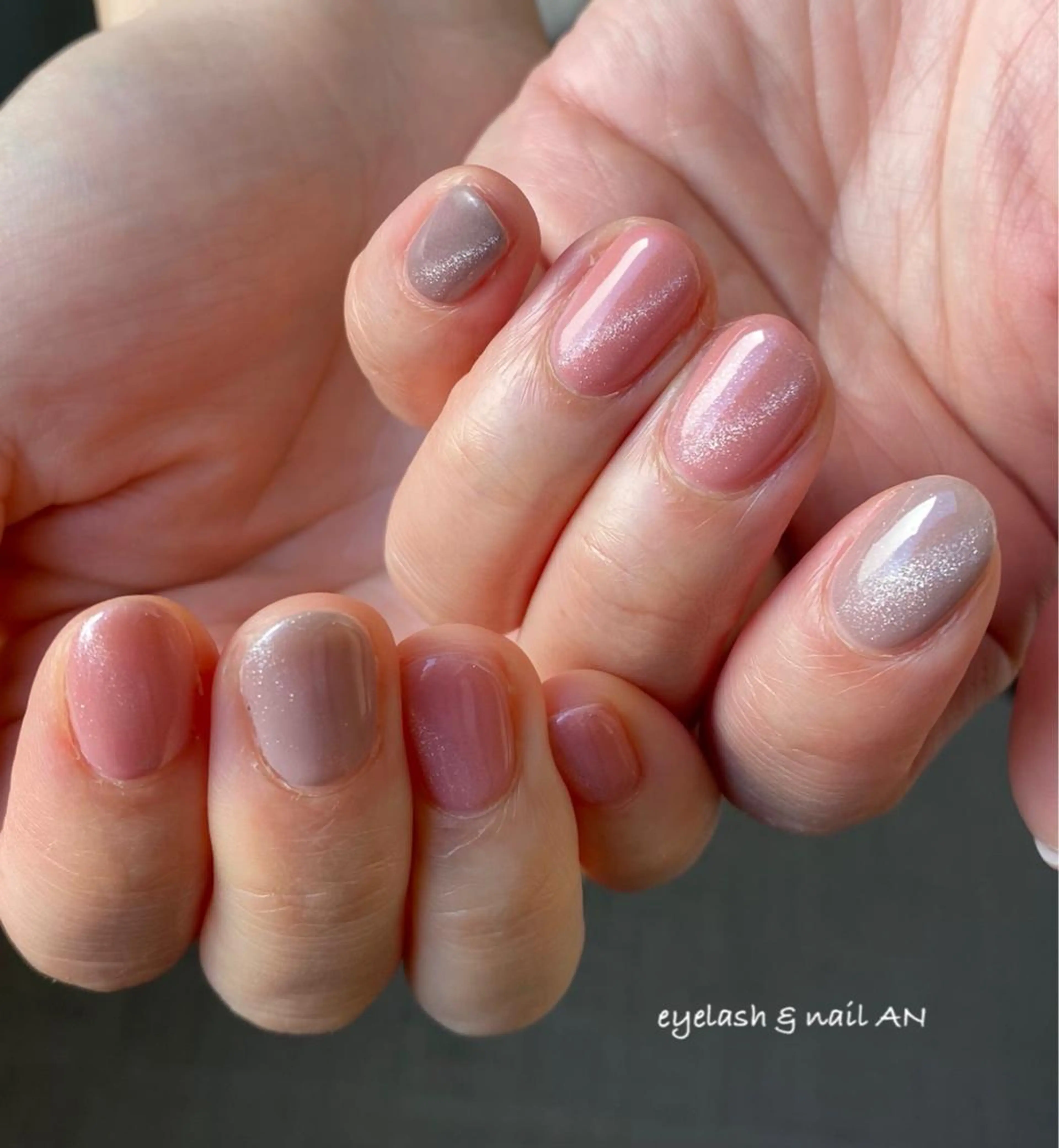 ネイル ジェルネイル マグネットネイル eyelash & nail  AN所属・eyelash & nail  ＡＮのマツエク・マツパデザイン