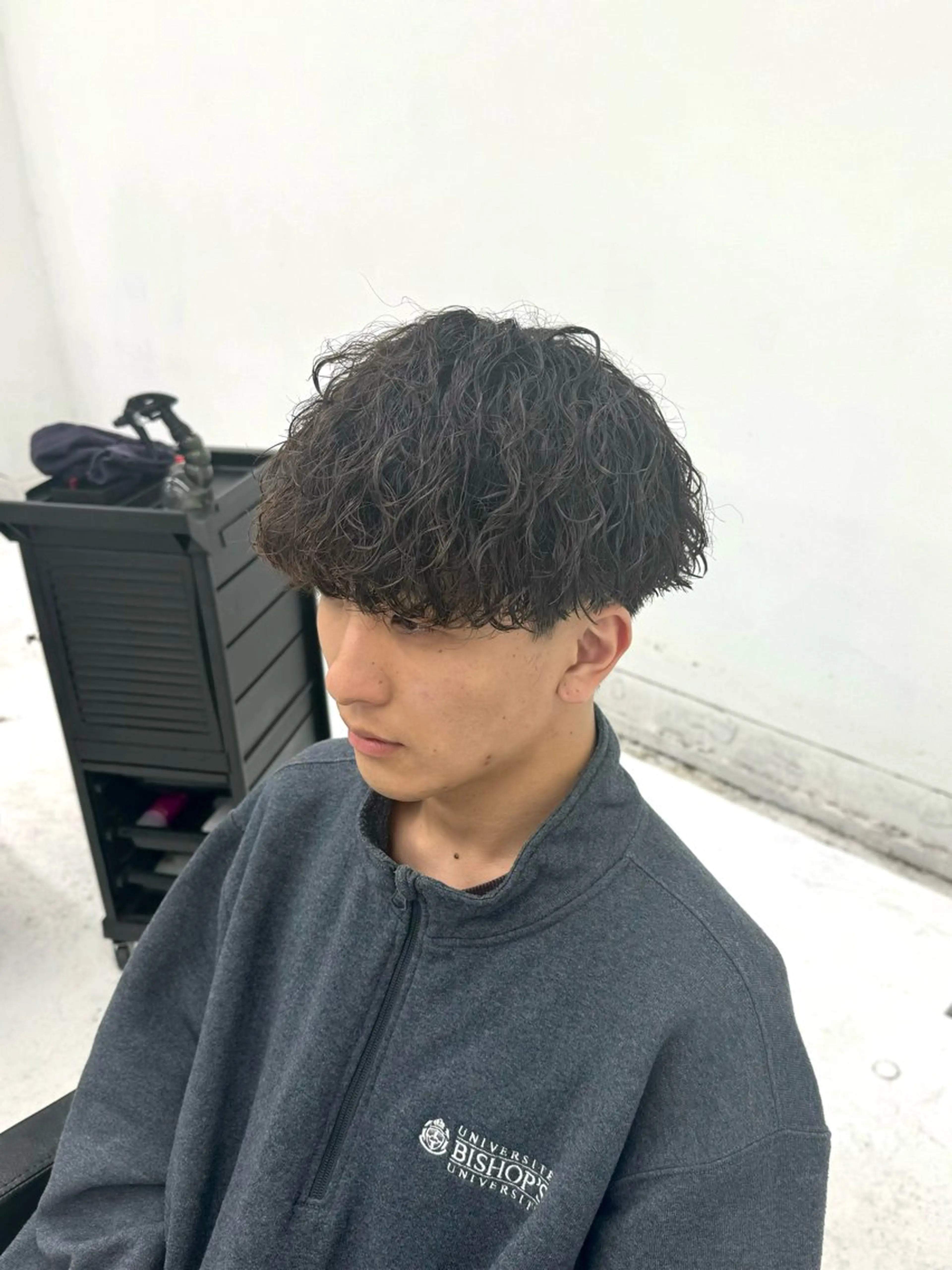 パーマ メンズ カット パーマ 柏メンズカットパーマ NO.1タイチのヘアスタイル