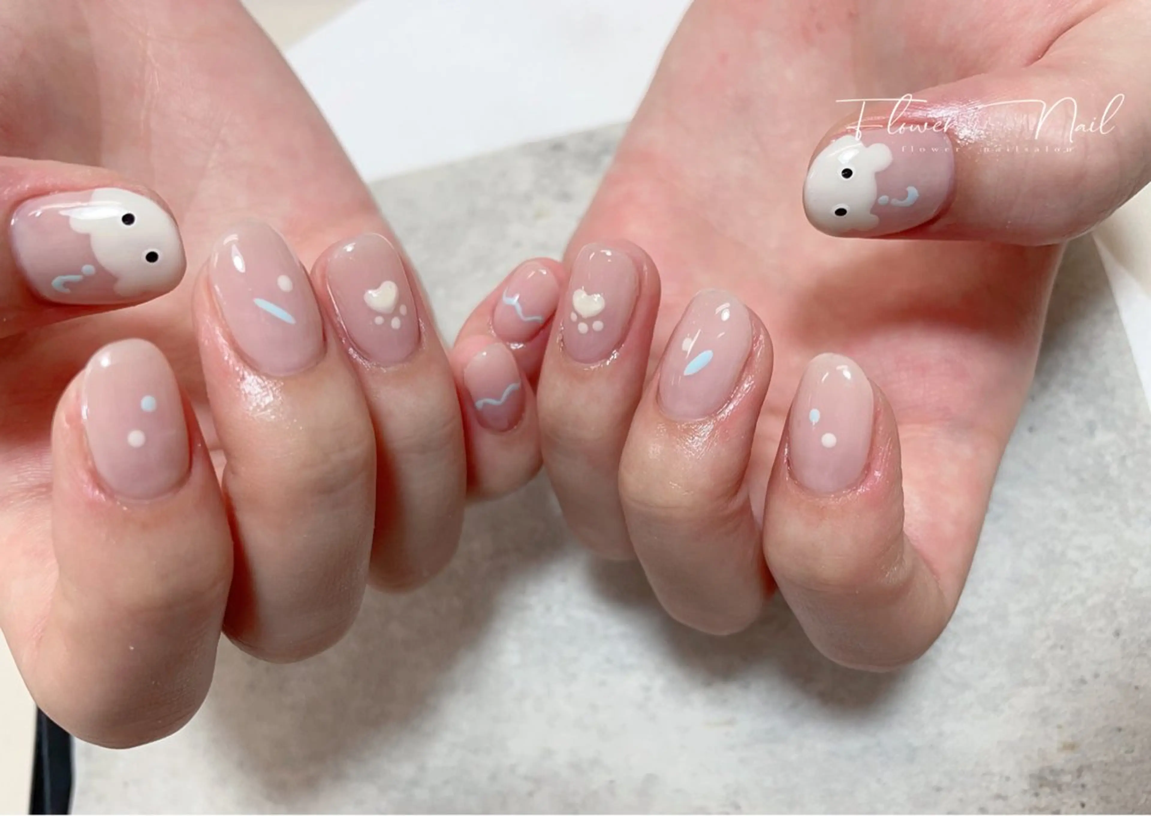 ネイル Flower nailのネイルデザイン