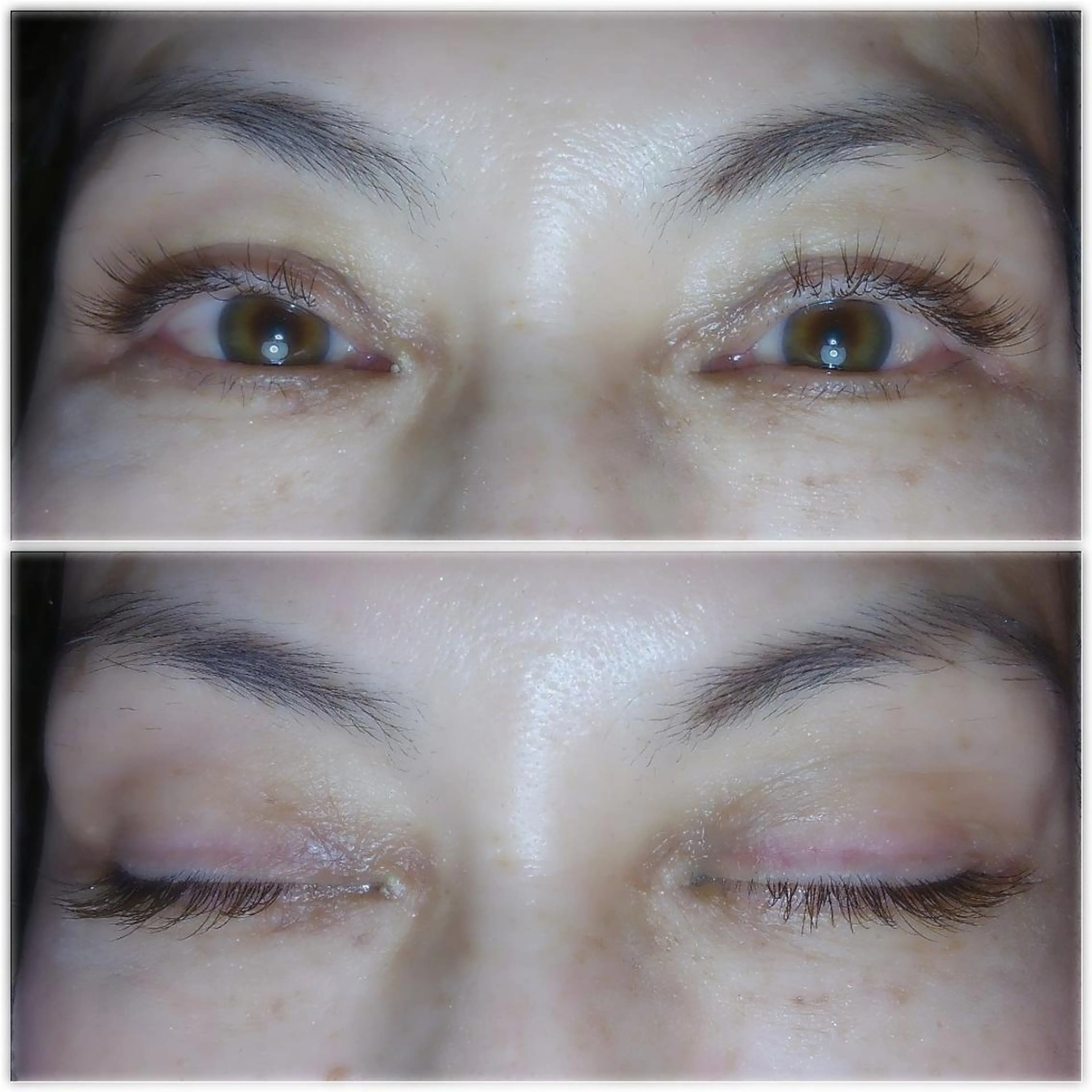 マツエク・マツパ Cカール カラーマツエク ナチュラル Rouge ・ K  　のマツエク・マツパデザイン