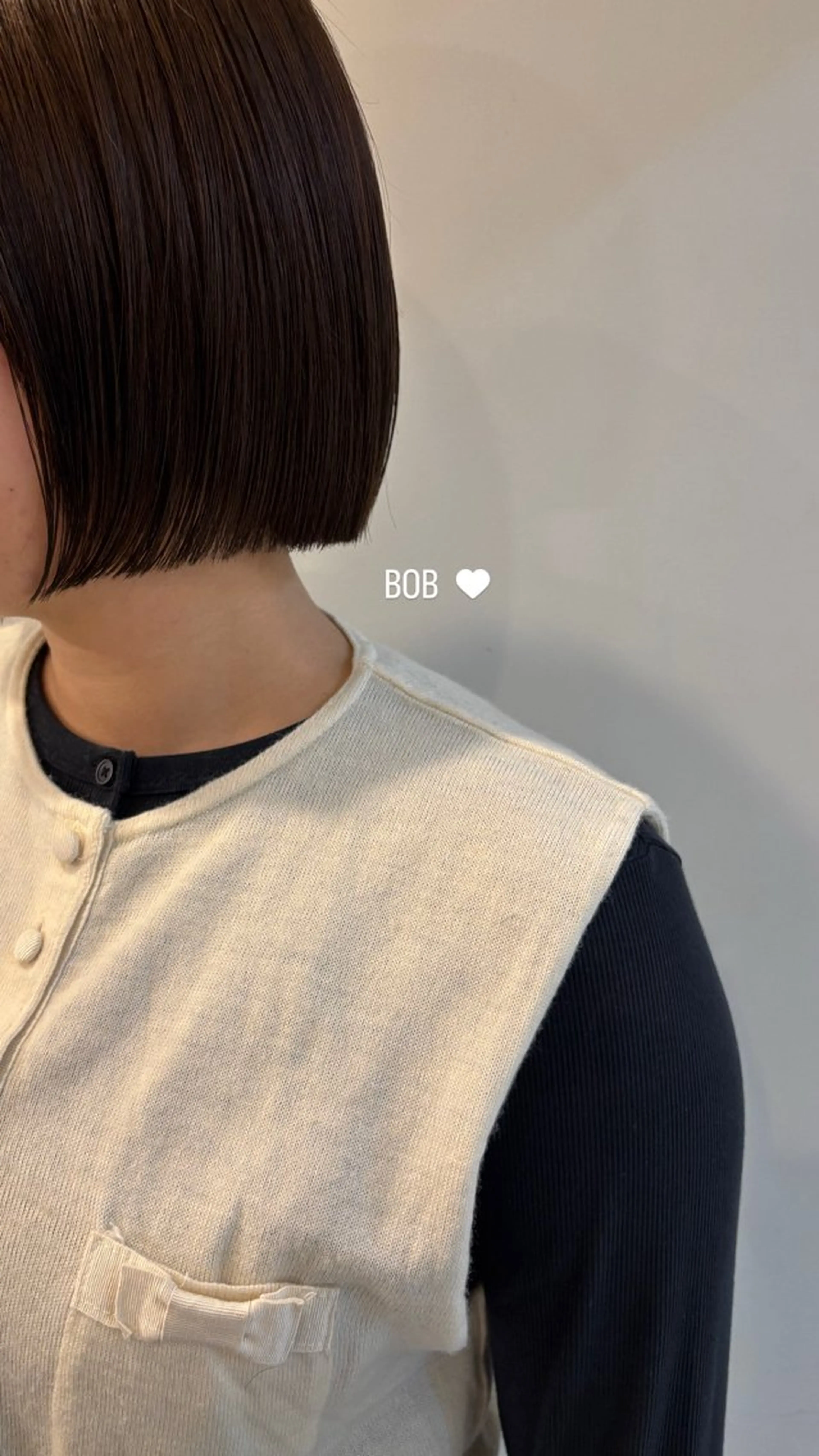 ショート ボブ 小顔カット カット トリートメント 似合わせカット/新宿 /みづき🐏のヘアスタイル