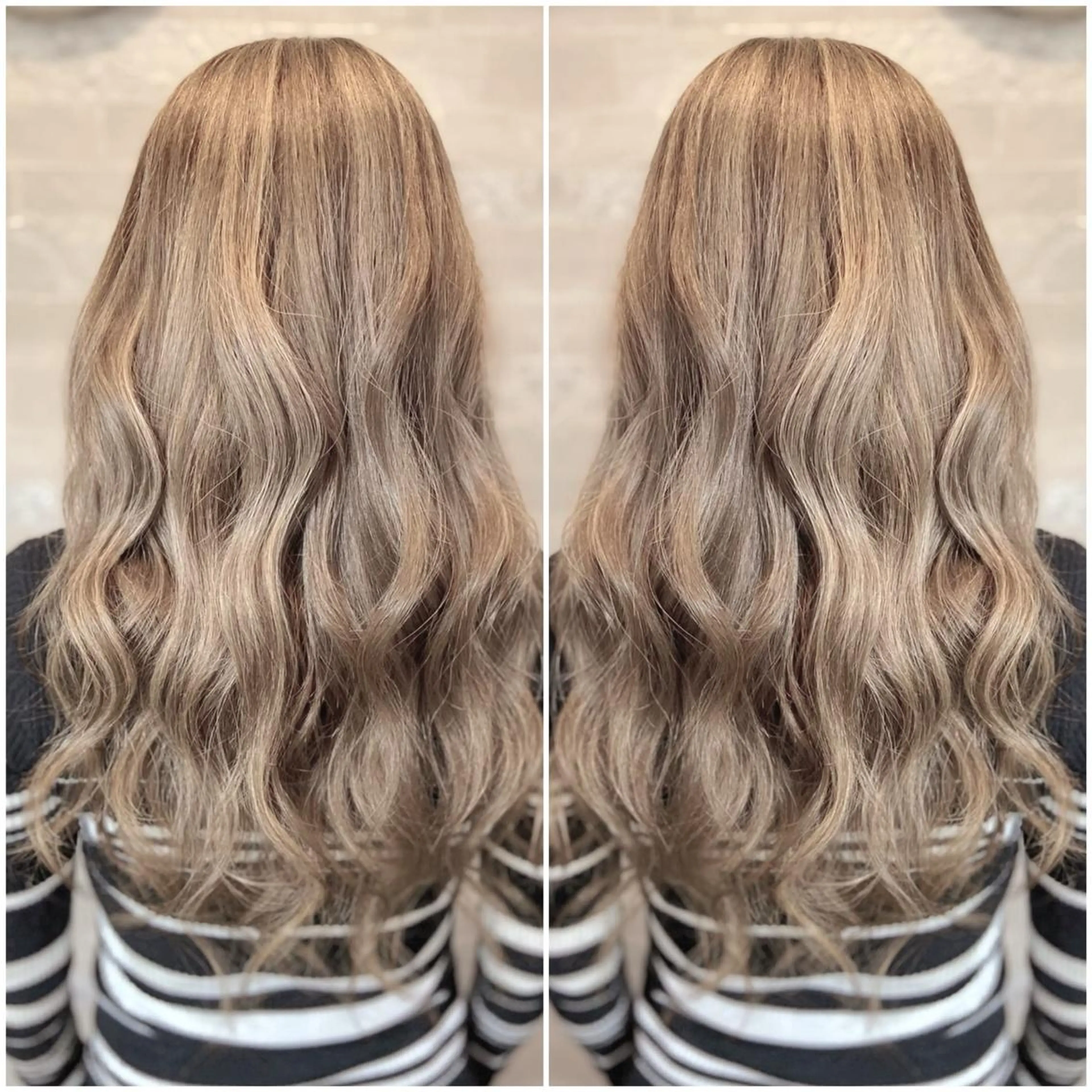 ダブルカラーカットの写真