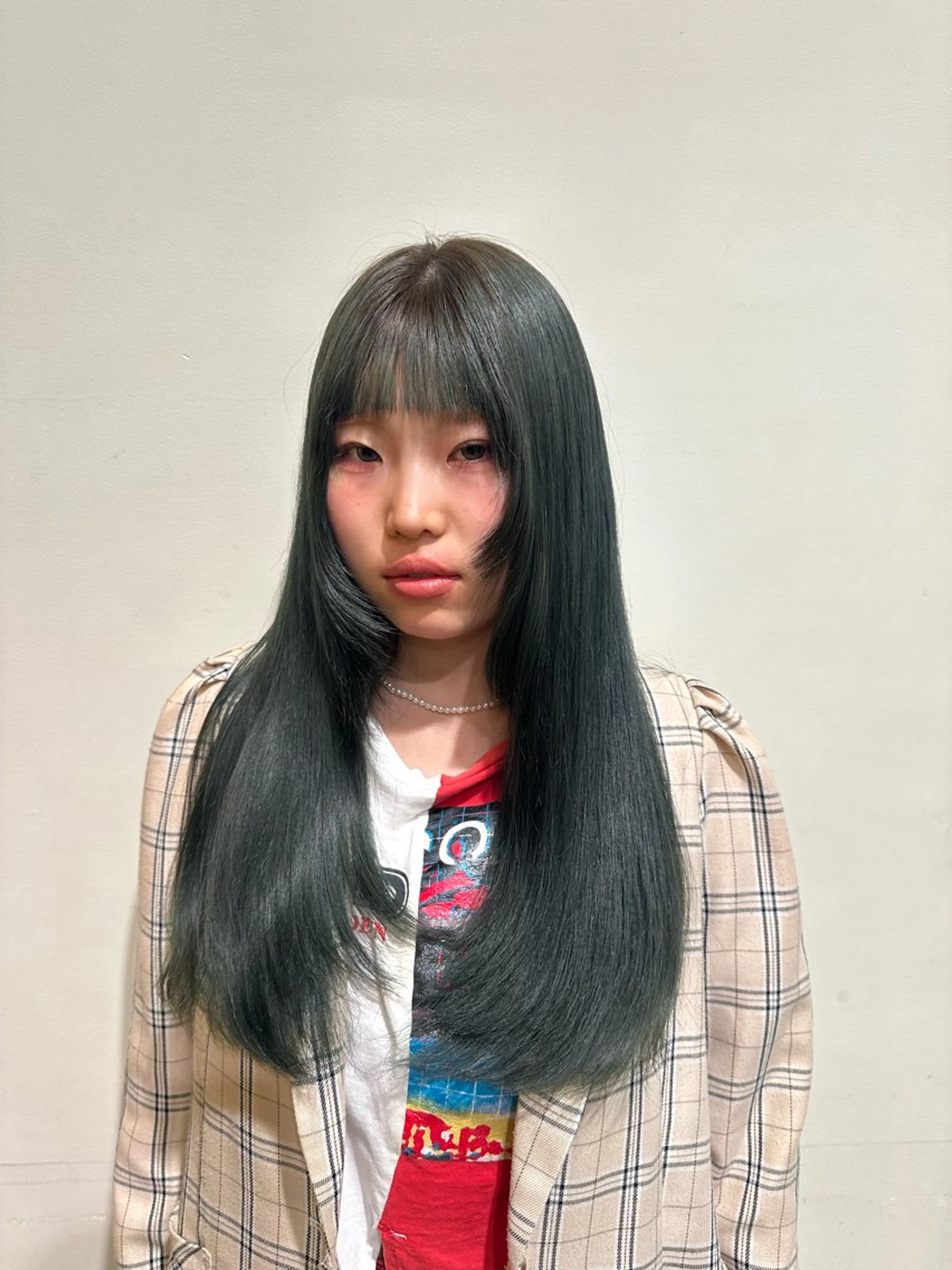 ブリーチなしカラー【ロング】の写真