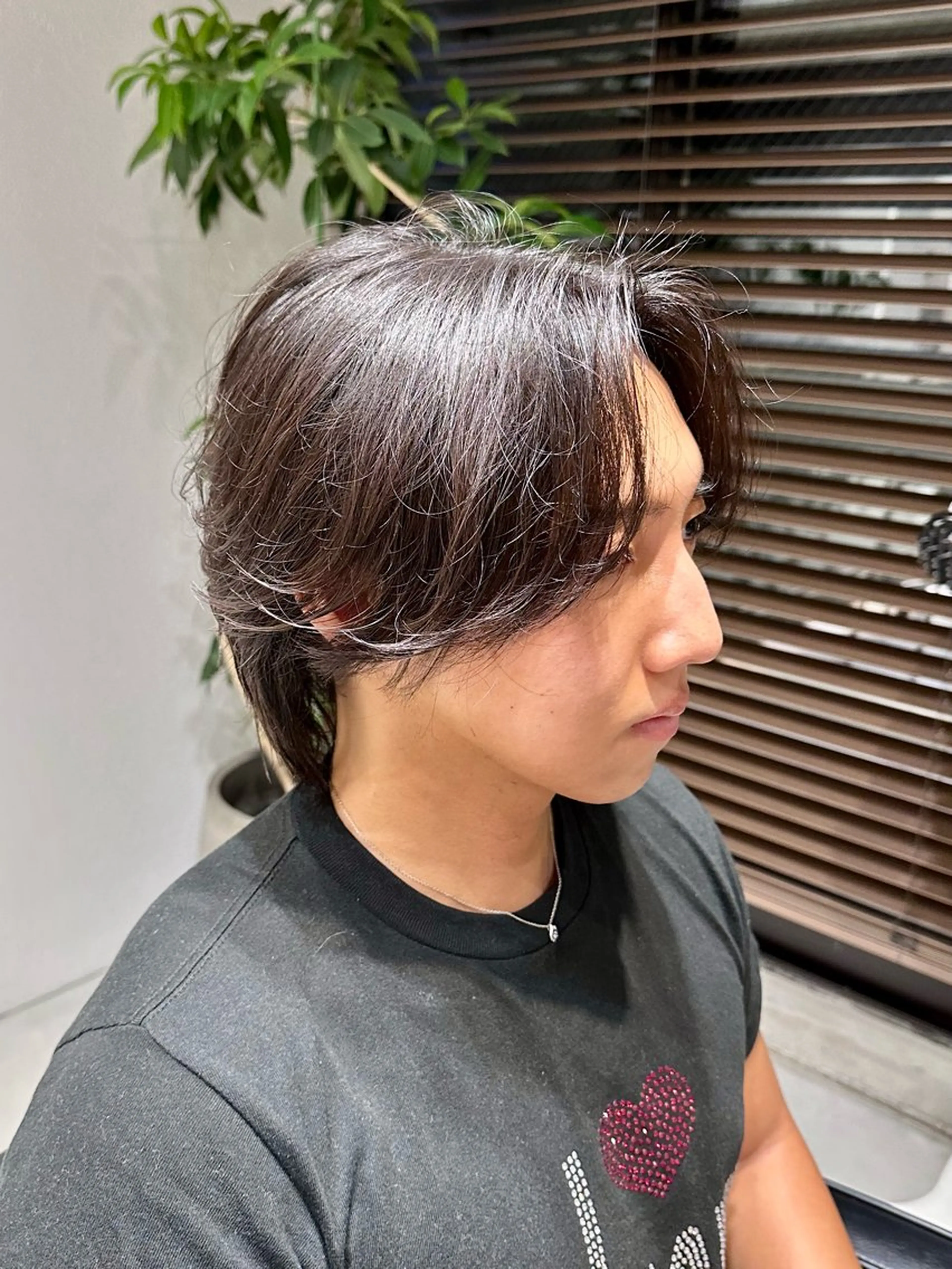 ミディアム メンズ 横浜/メンズ特化/ Farbe/田中颯斗のヘアスタイル