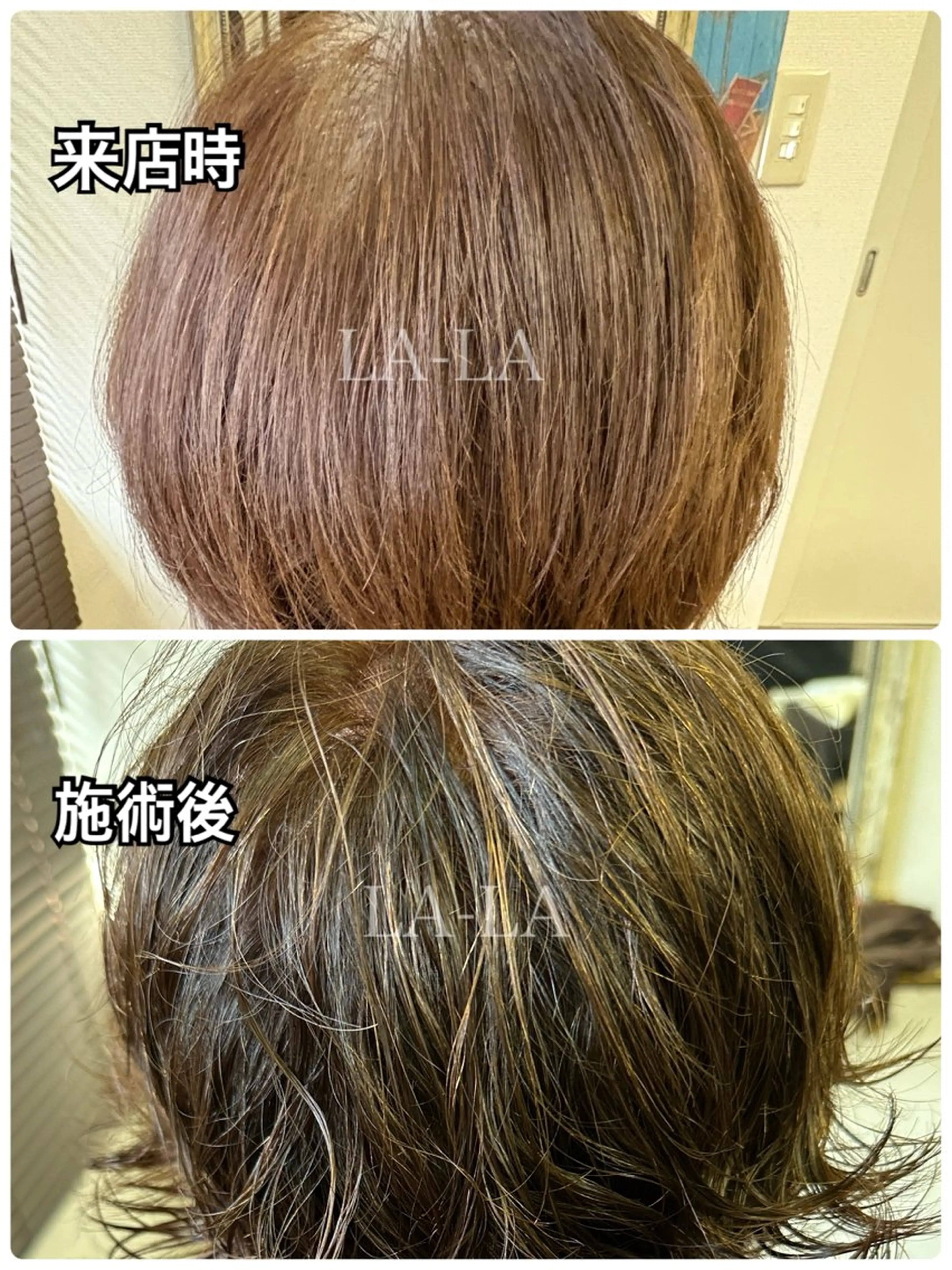カラー ヘアカラー専門店 LA-LA笠寺店のヘアスタイル