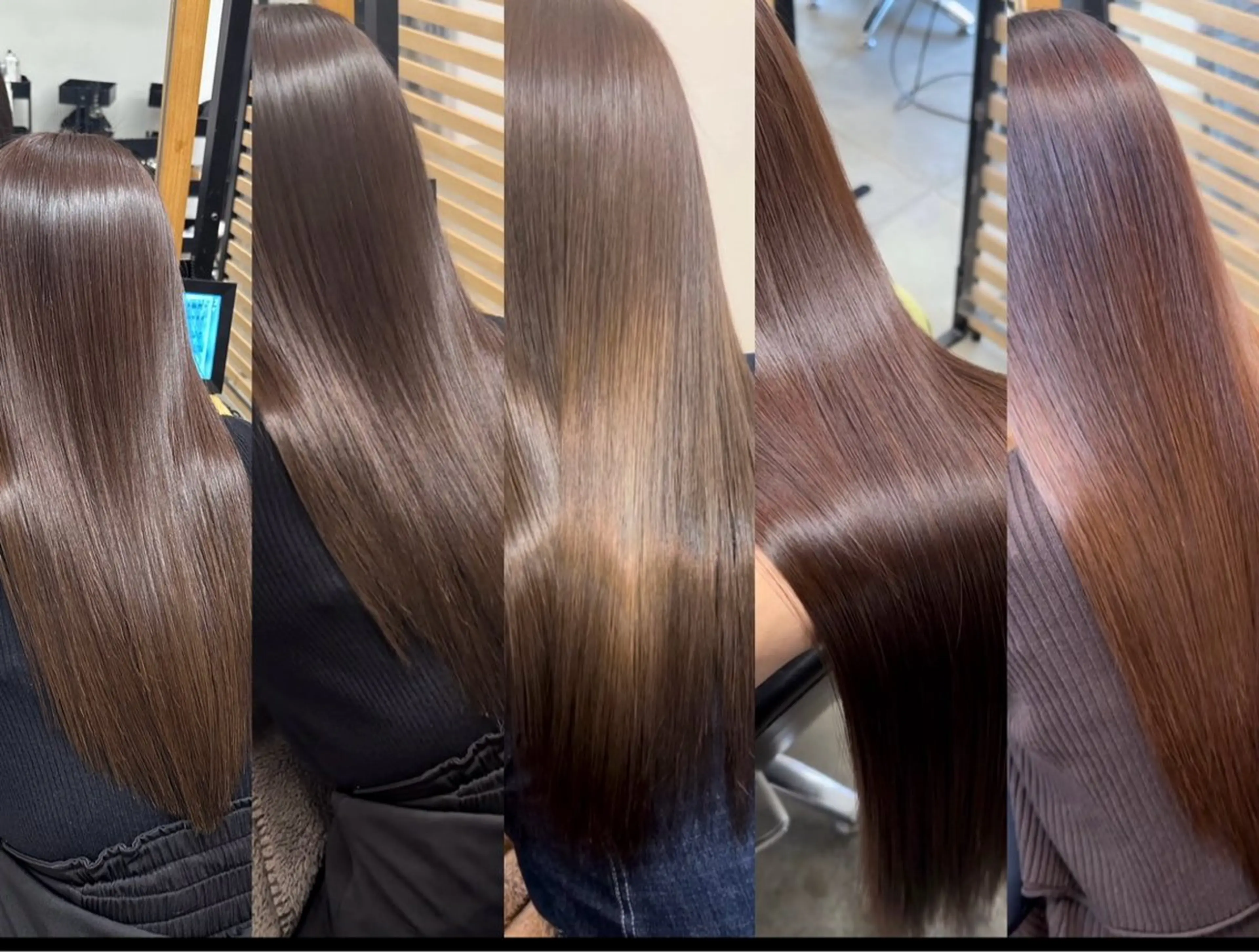 セミロング 髪質改善 ひろし/髪質改善/ 縮毛矯正/透明感✨のヘアスタイル