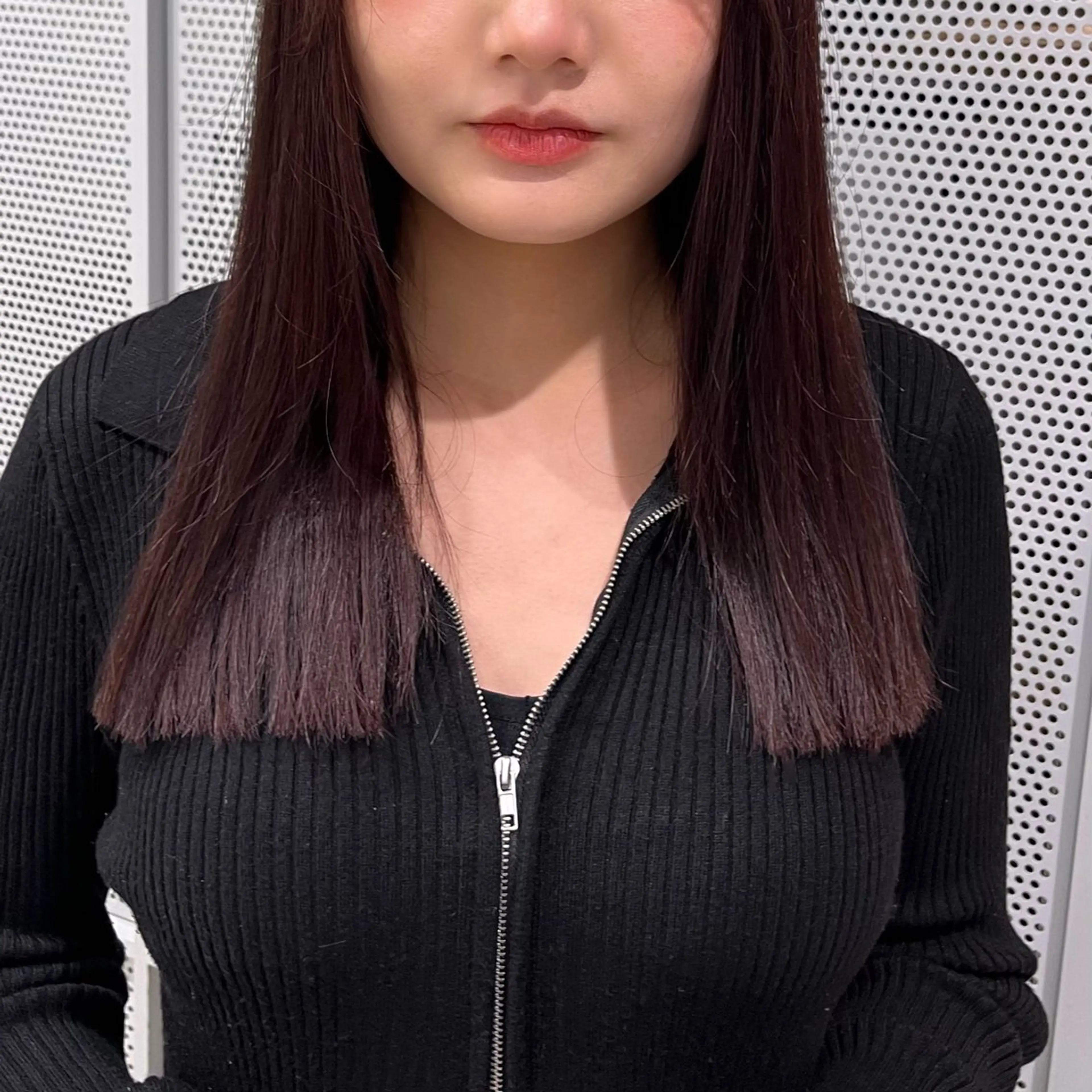 ミディアム カラー 米村 春香のヘアスタイル