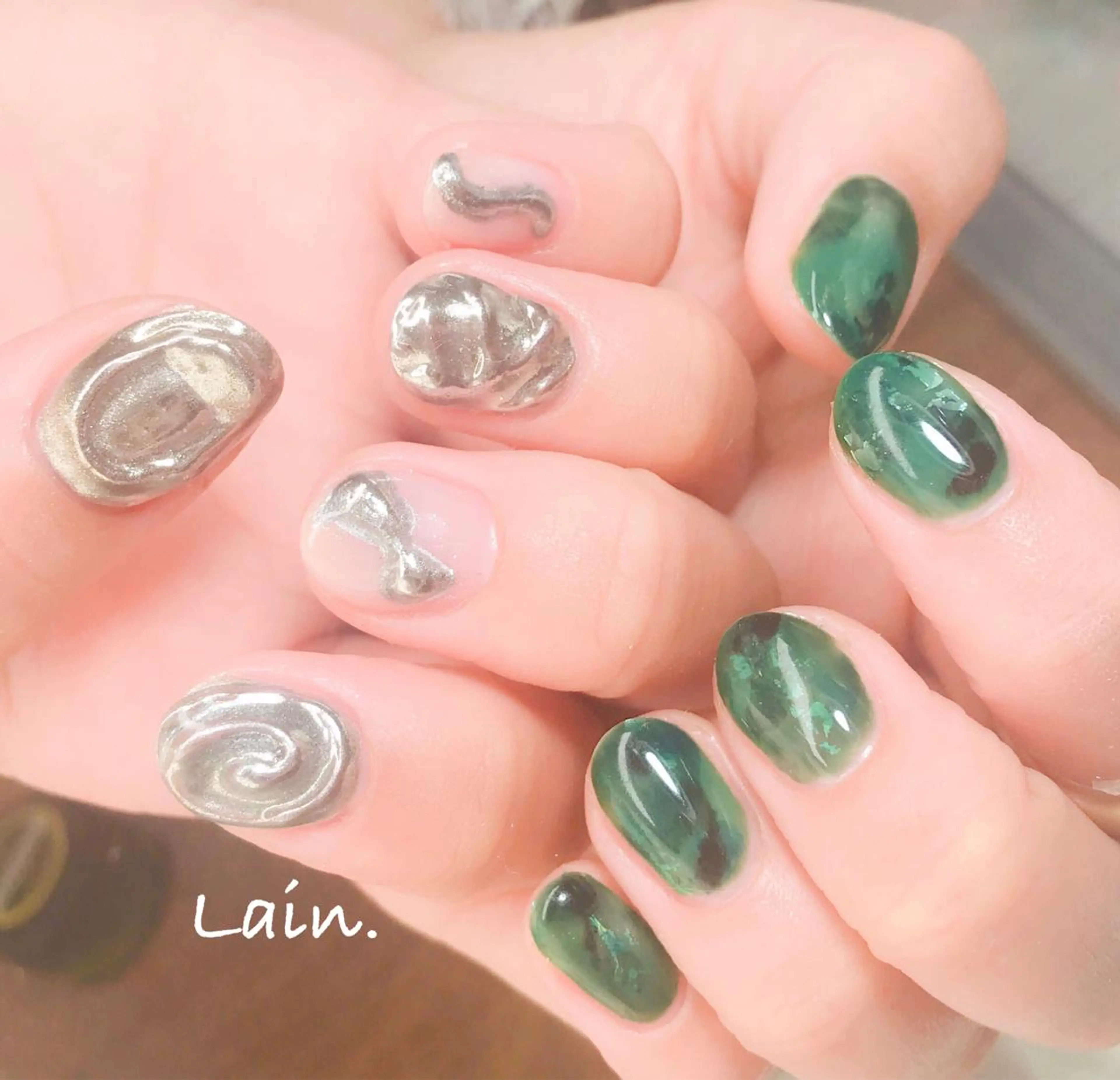 ネイル Liennail 持込デザインやり放題のネイルデザイン