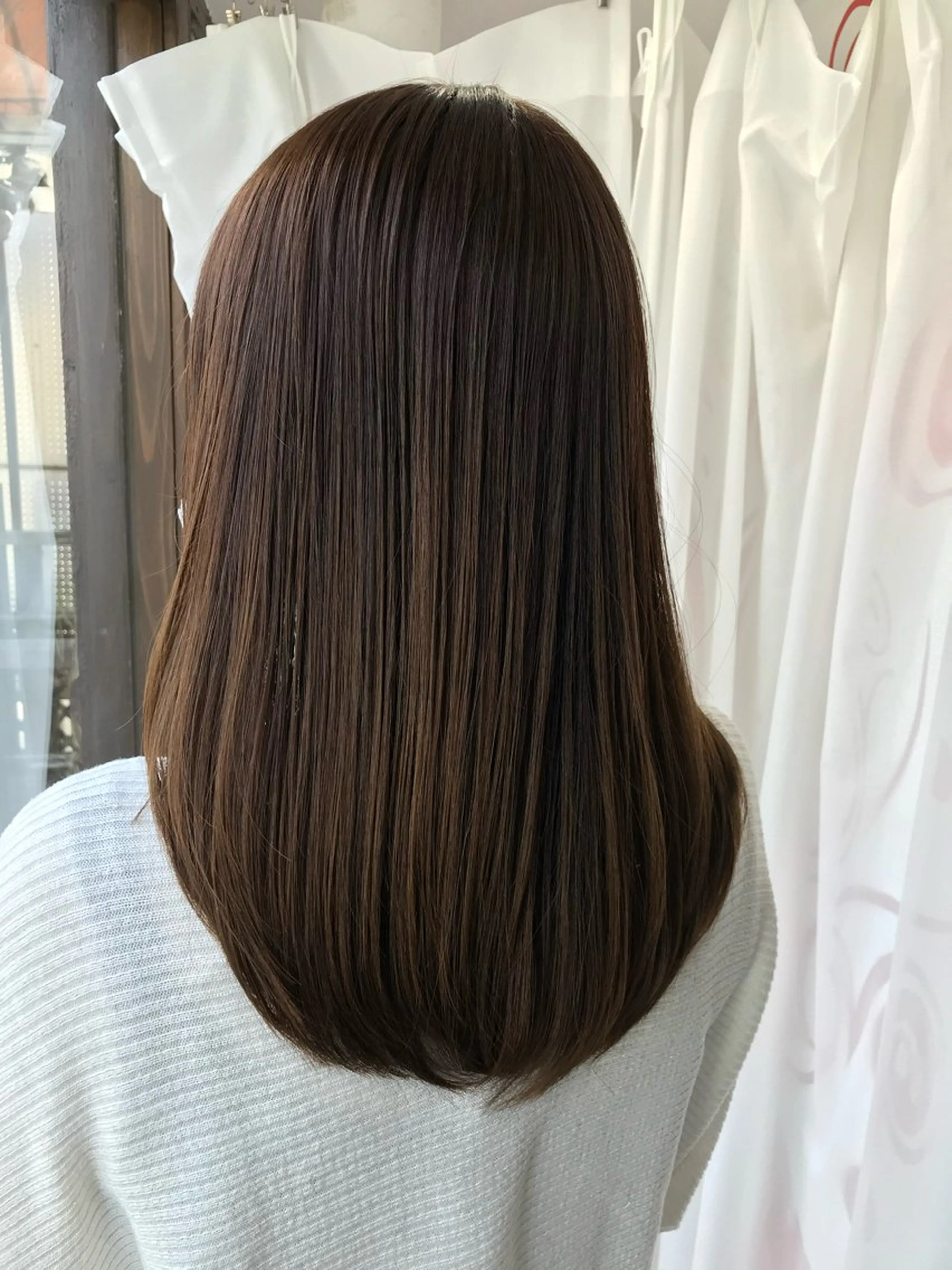 カット+コスメストレート+トリートメントの写真