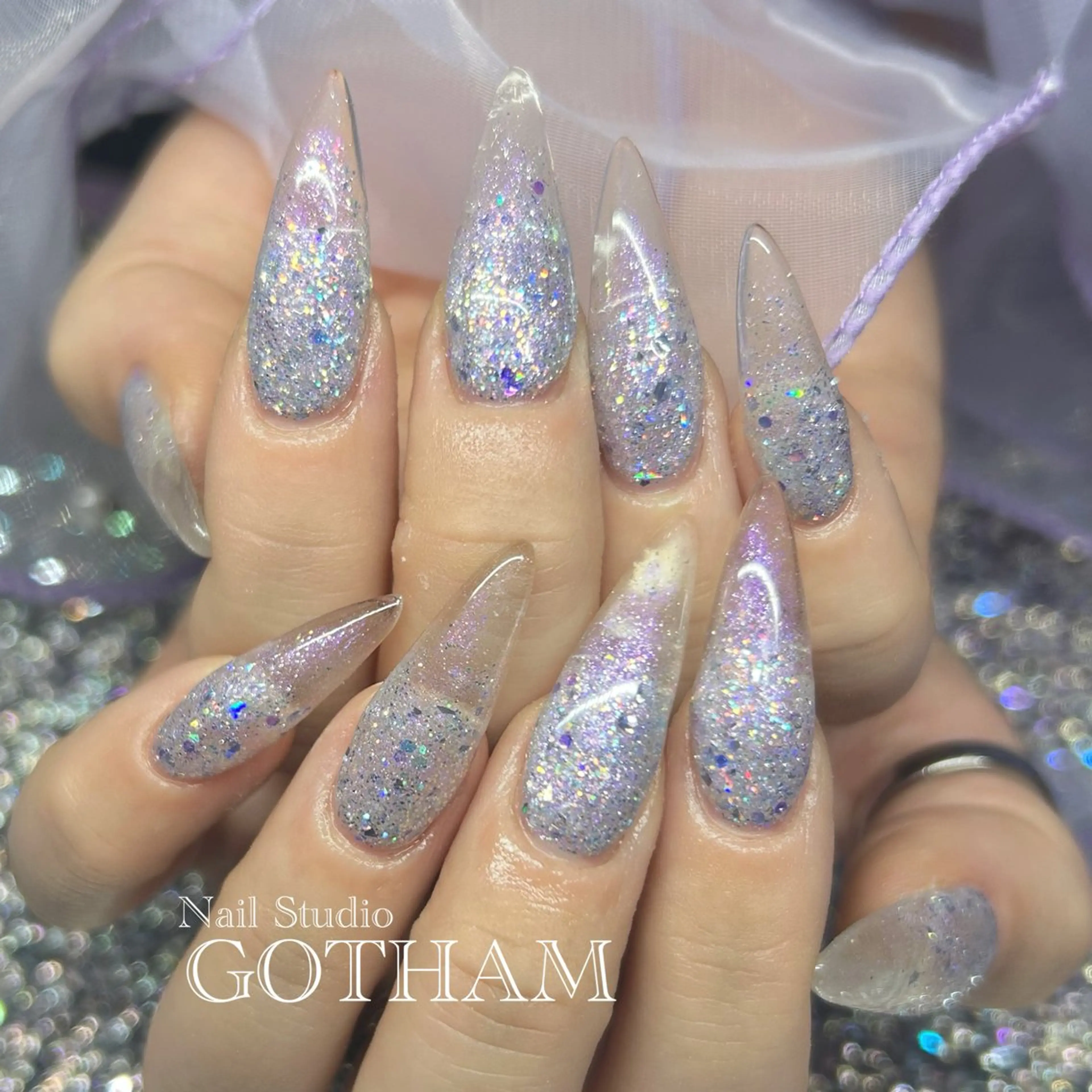 ネイル ハンドネイル 高円寺駅からすぐ🌈 ネイルGOTHAMのネイルデザイン