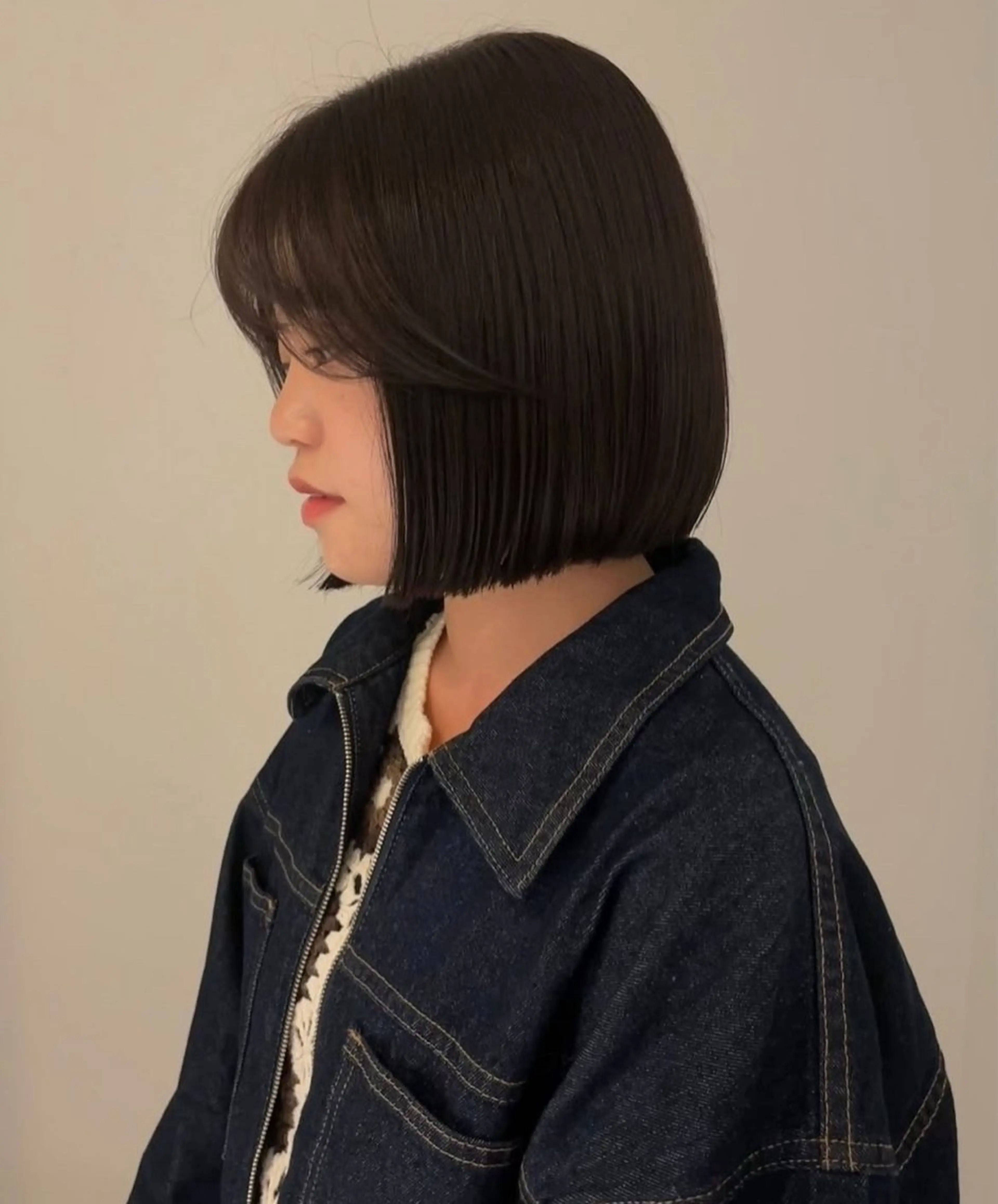 ショート カラー ナチュラル/似合わせ /ベージュ/齋藤朱夏のヘアスタイル