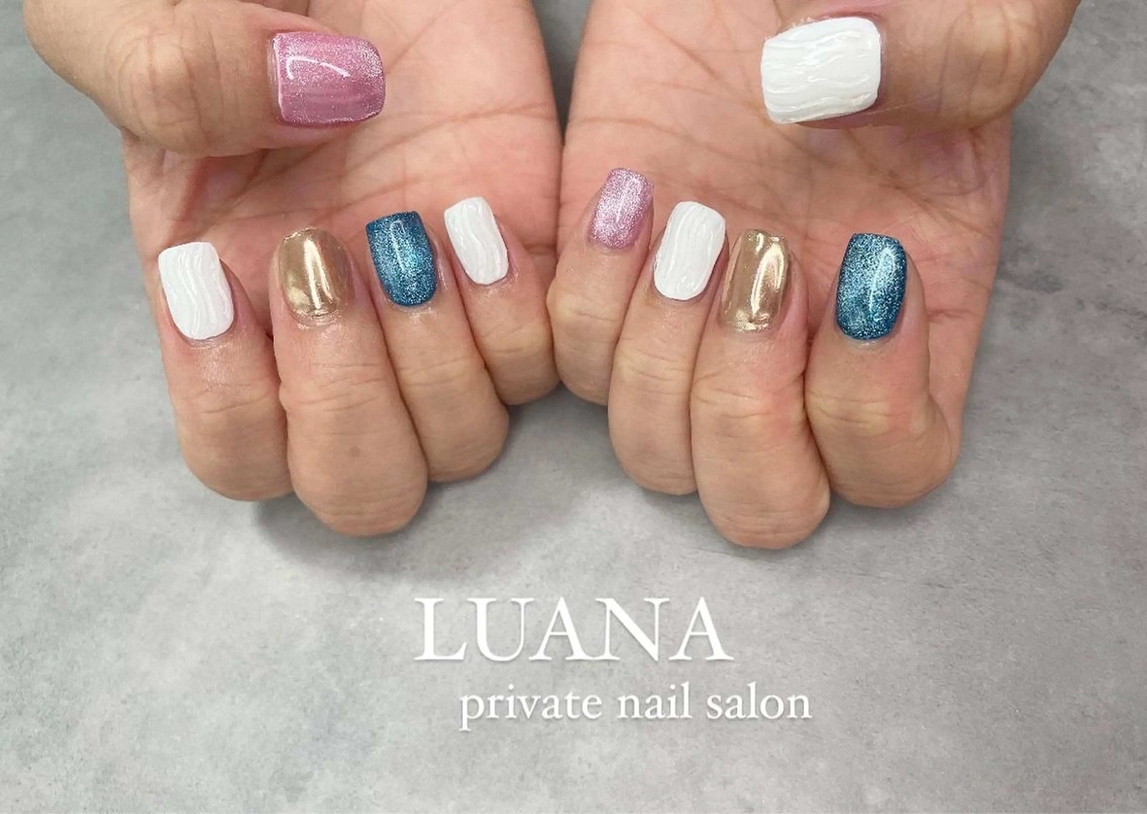 ネイル ハンドネイル ルアナ プライベートサロンのネイルデザイン