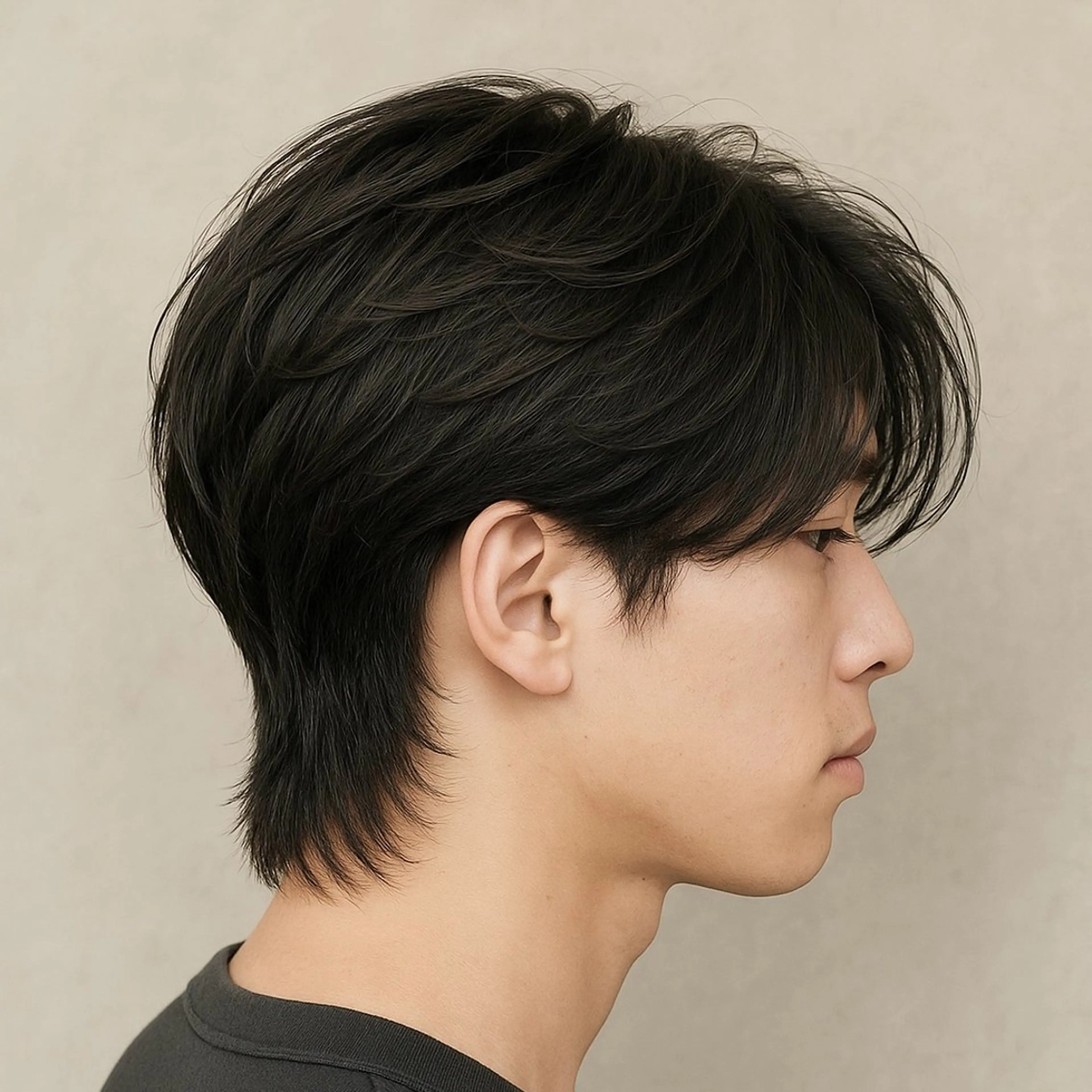 メンズ カット パーマ Harukaレイヤー /ハッシュカット♡のヘアスタイル