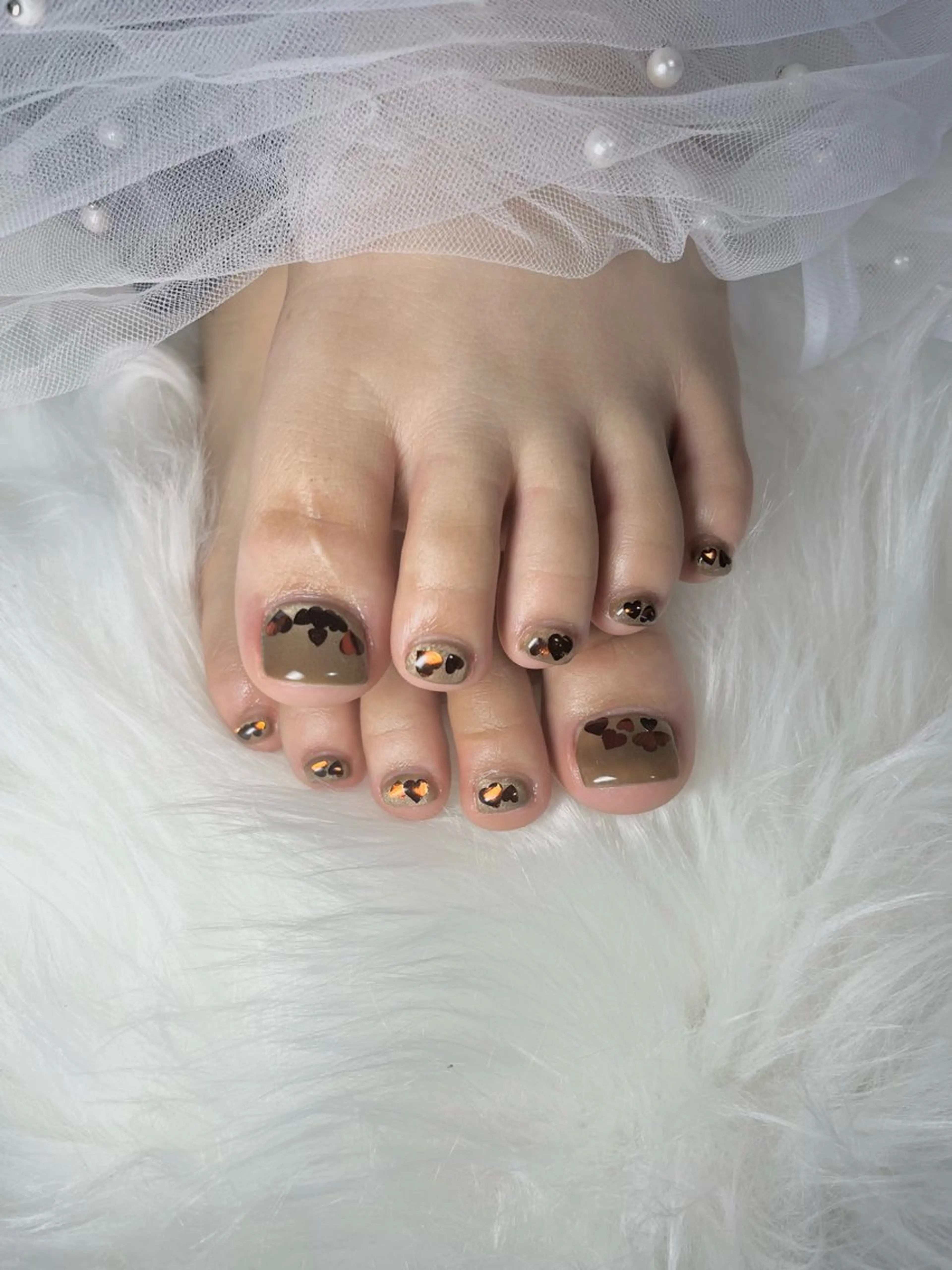 ネイル フットネイル nail salon cherianのネイルデザイン