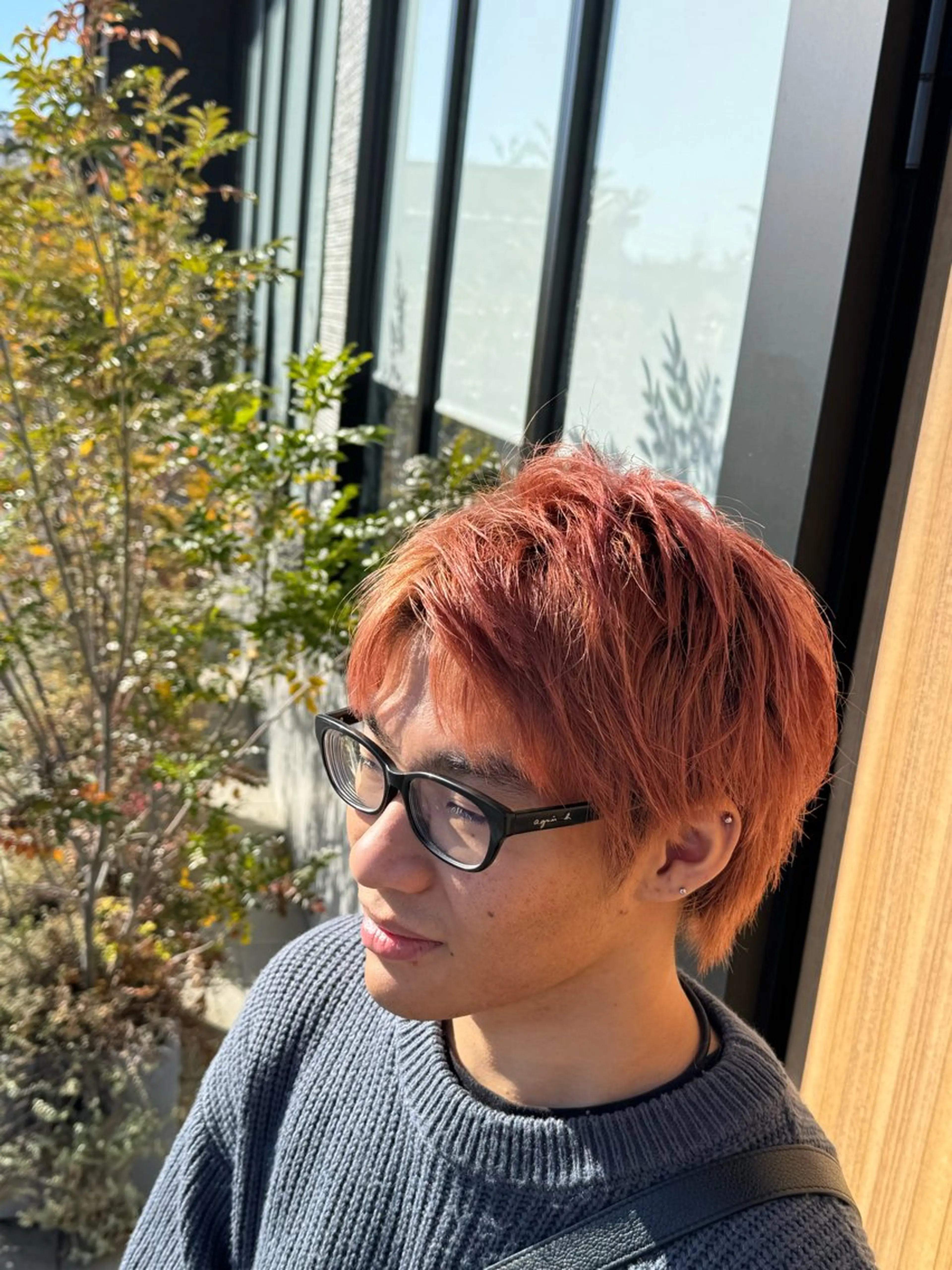 メンズ ヘアカラー 保坂 瞭のヘアスタイル