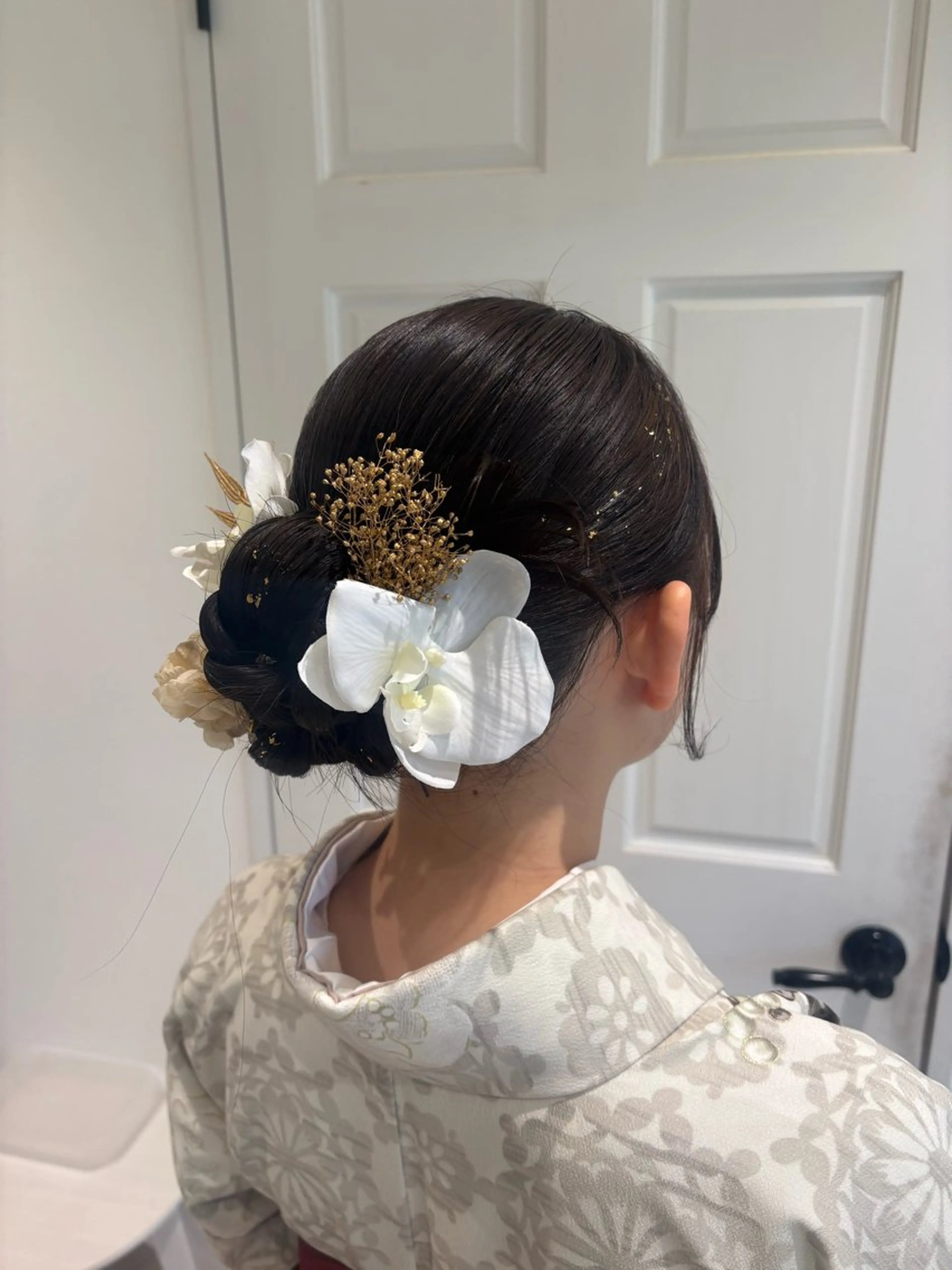 ロング ヘアアレンジ Wカラーヘアアレンジ さあやのヘアスタイル