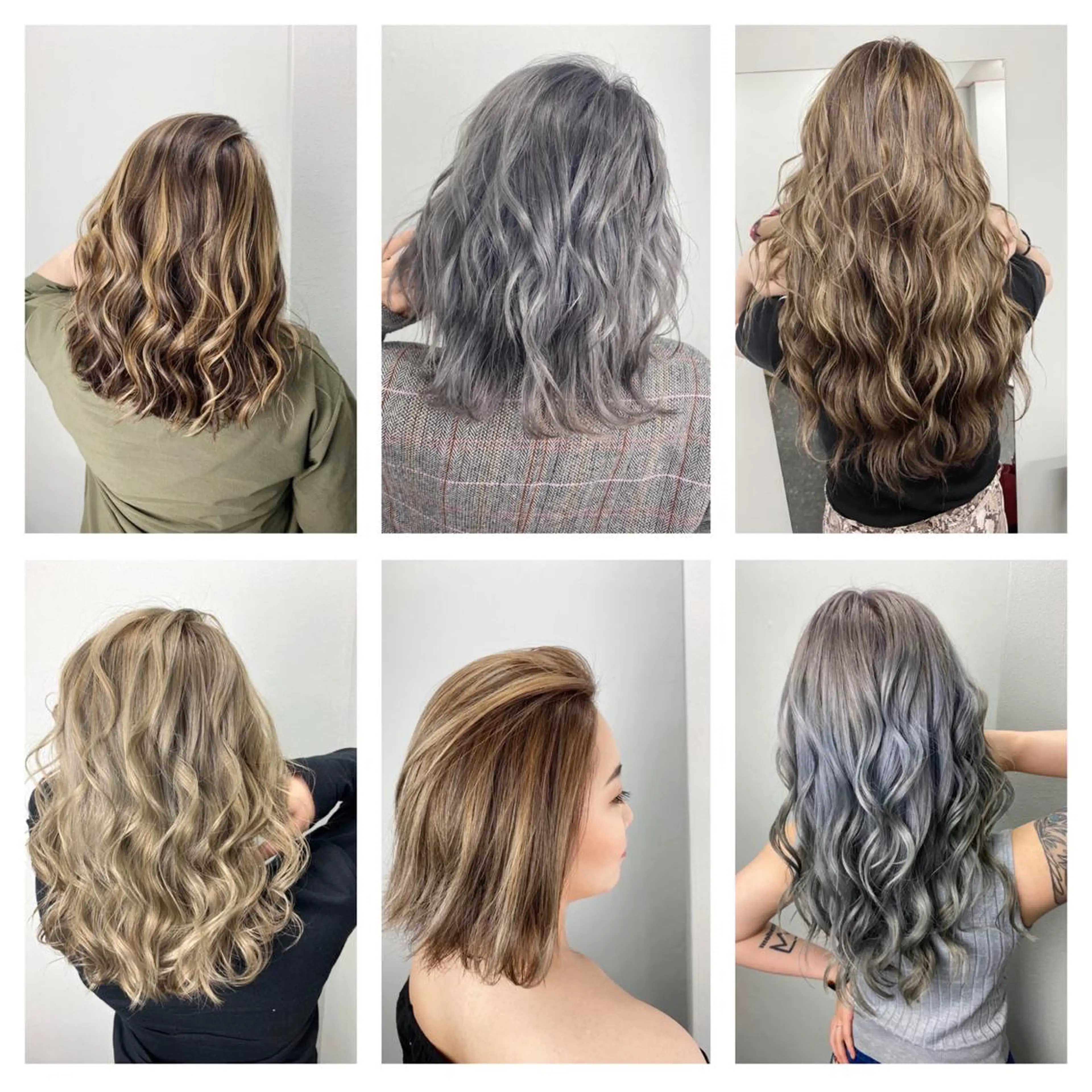 セミロング カラー ヘアアレンジ メンズ 🧡ブリーチ特化🧡 透明感ハイトーン🧡のヘアスタイル