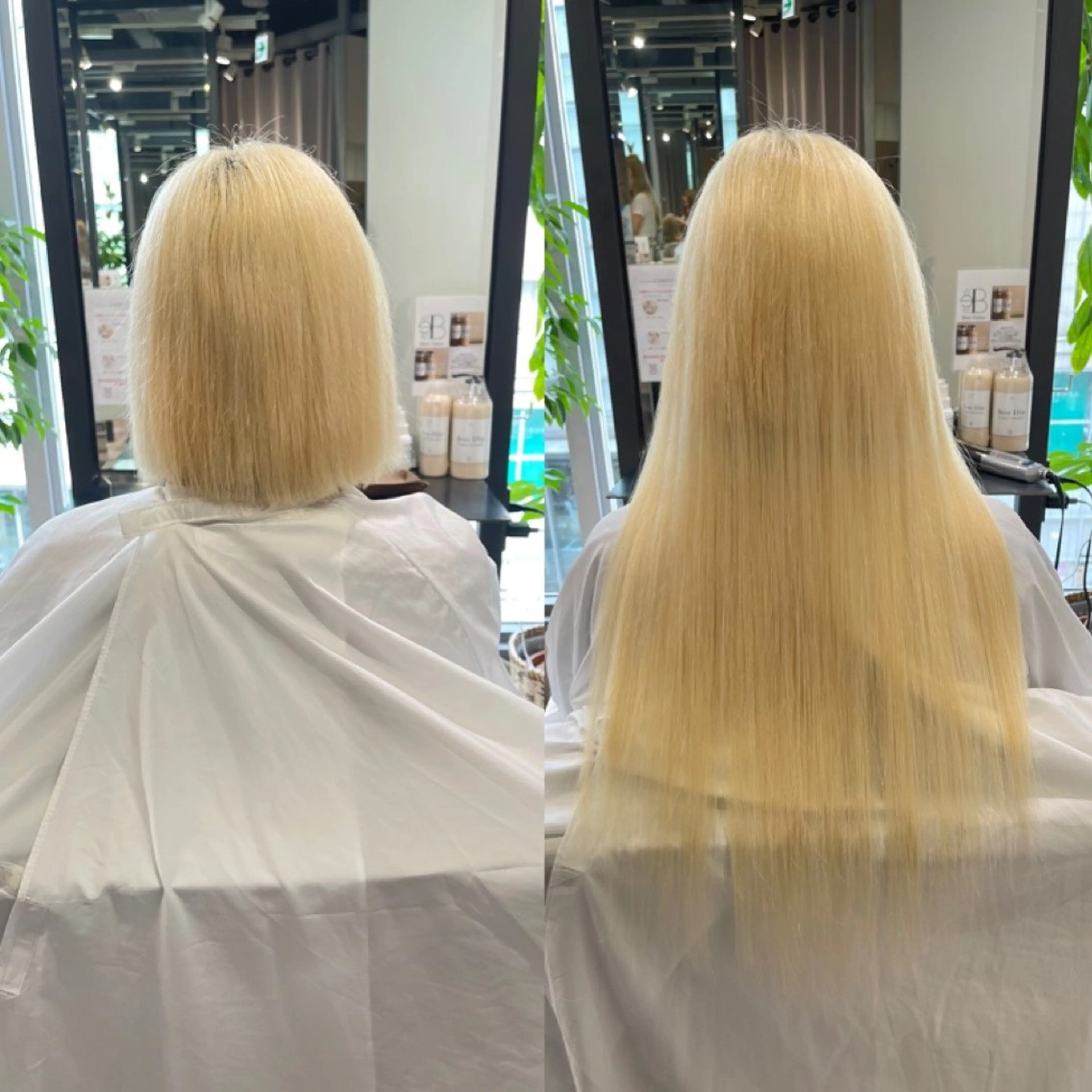 ロング シールエクステ エクステ ハイライト 髪質改善 韓国風ヘア エクステ ブリーチ🔥ベージュ /グレー/daikiのヘアスタイル