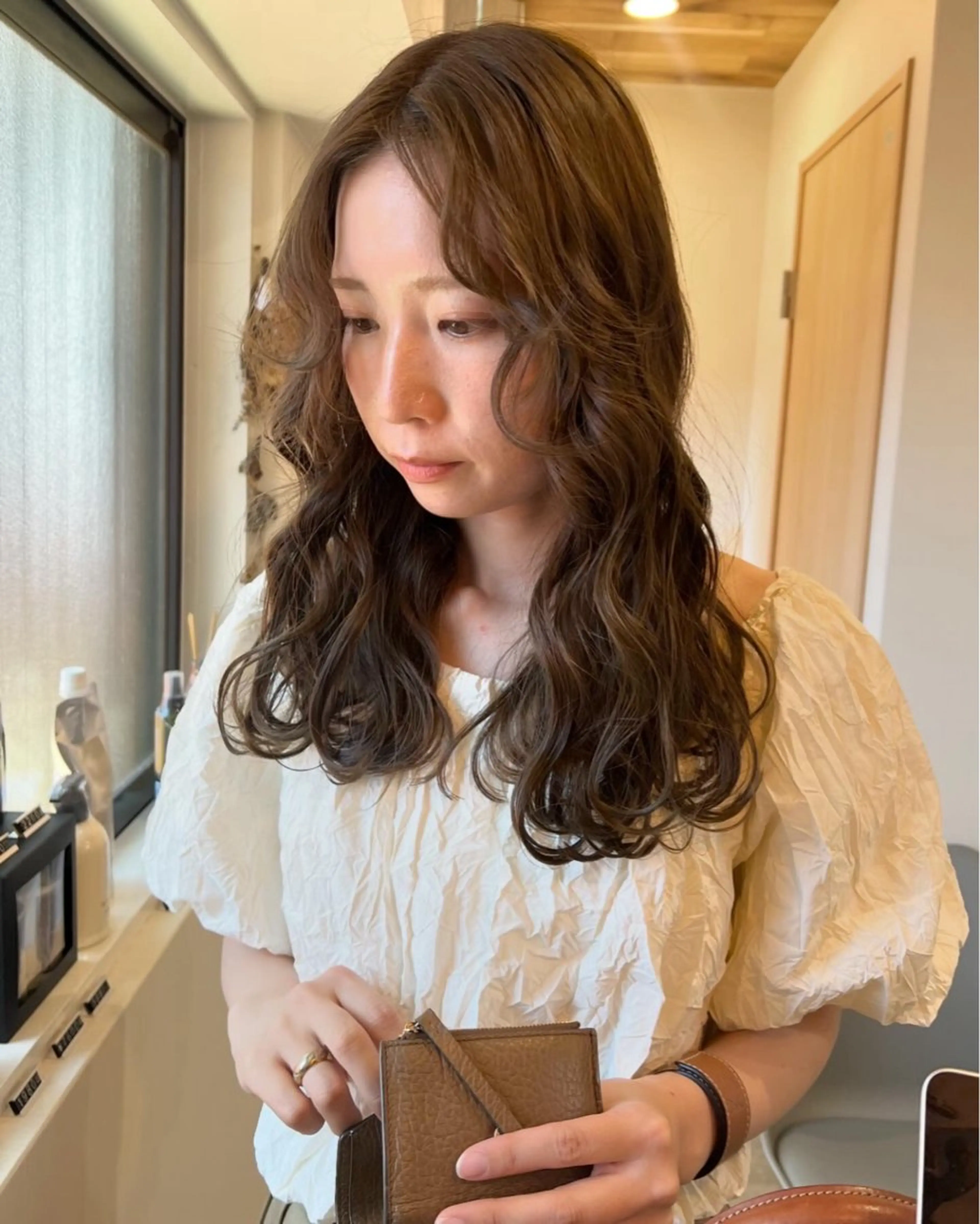 ロング カラー カット ヘアカラー トリートメント トレンドと似合わせ/ マンツーマン/西上楓のヘアスタイル