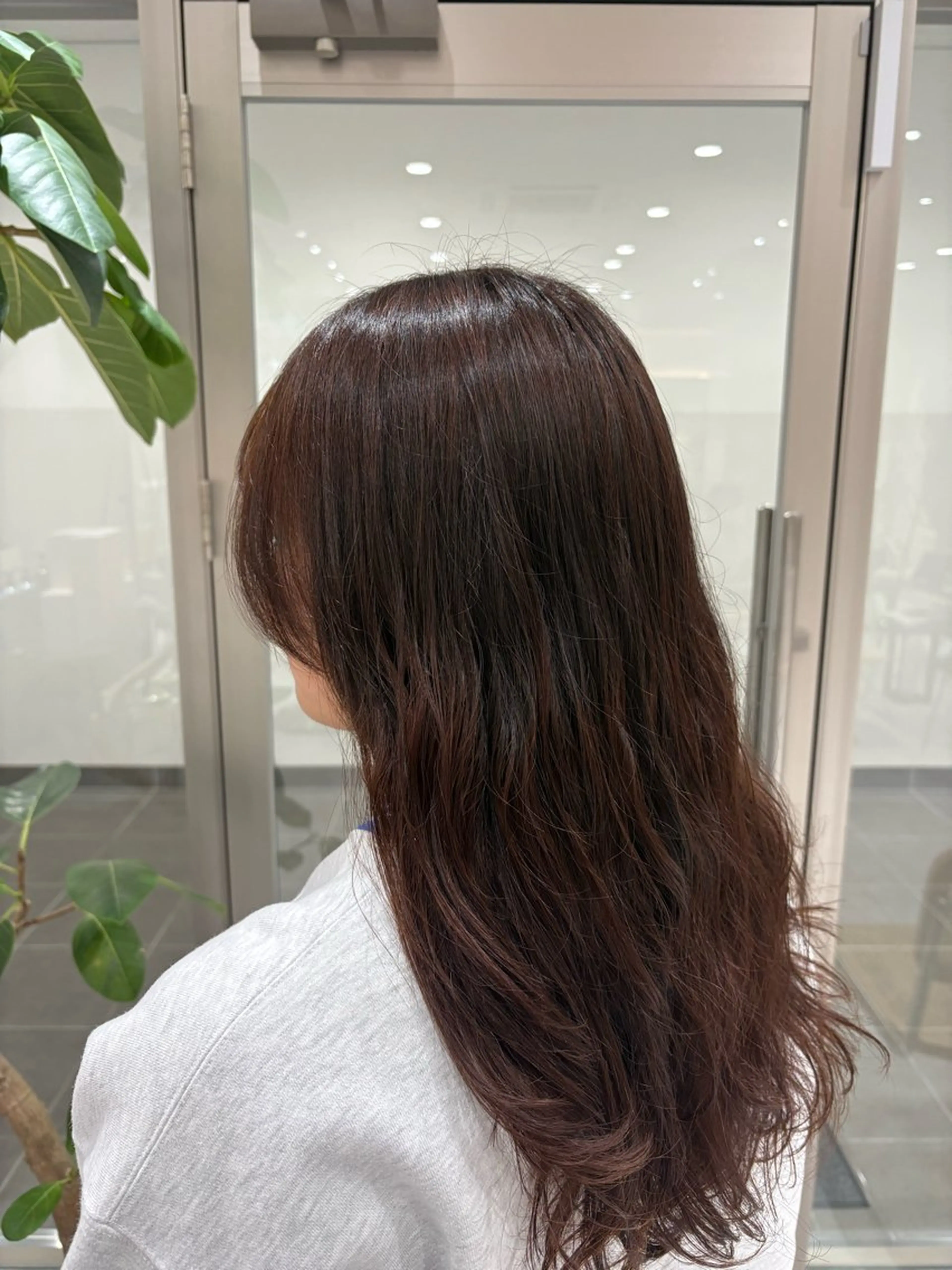 ロング カラー ヘアカラー 暖色カラー/ブリーチ /ボブ/本間陽南のヘアスタイル