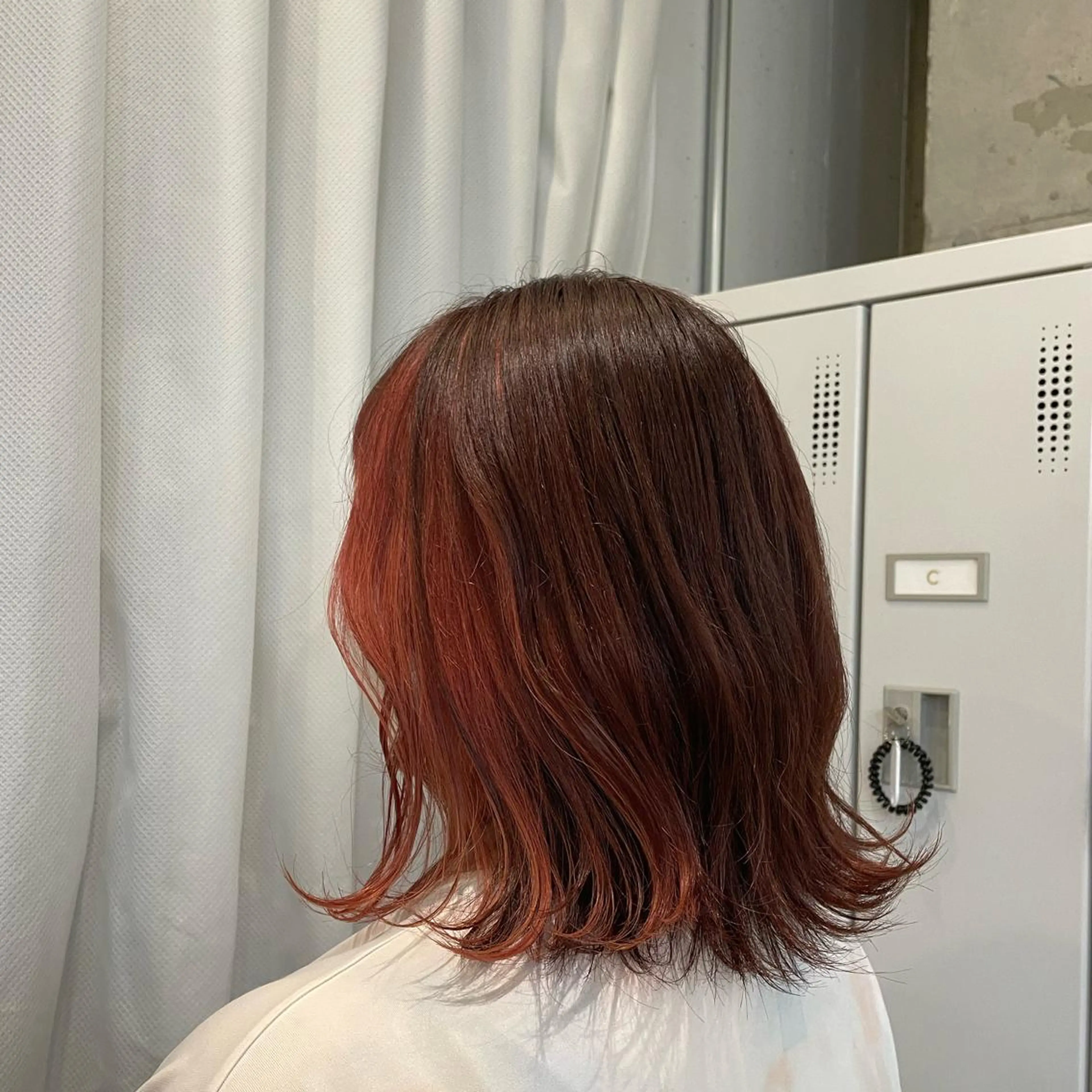 ミディアム カラー ヘアカラー 透明感カラー🪡🤍 nanao🤍🪡のヘアスタイル