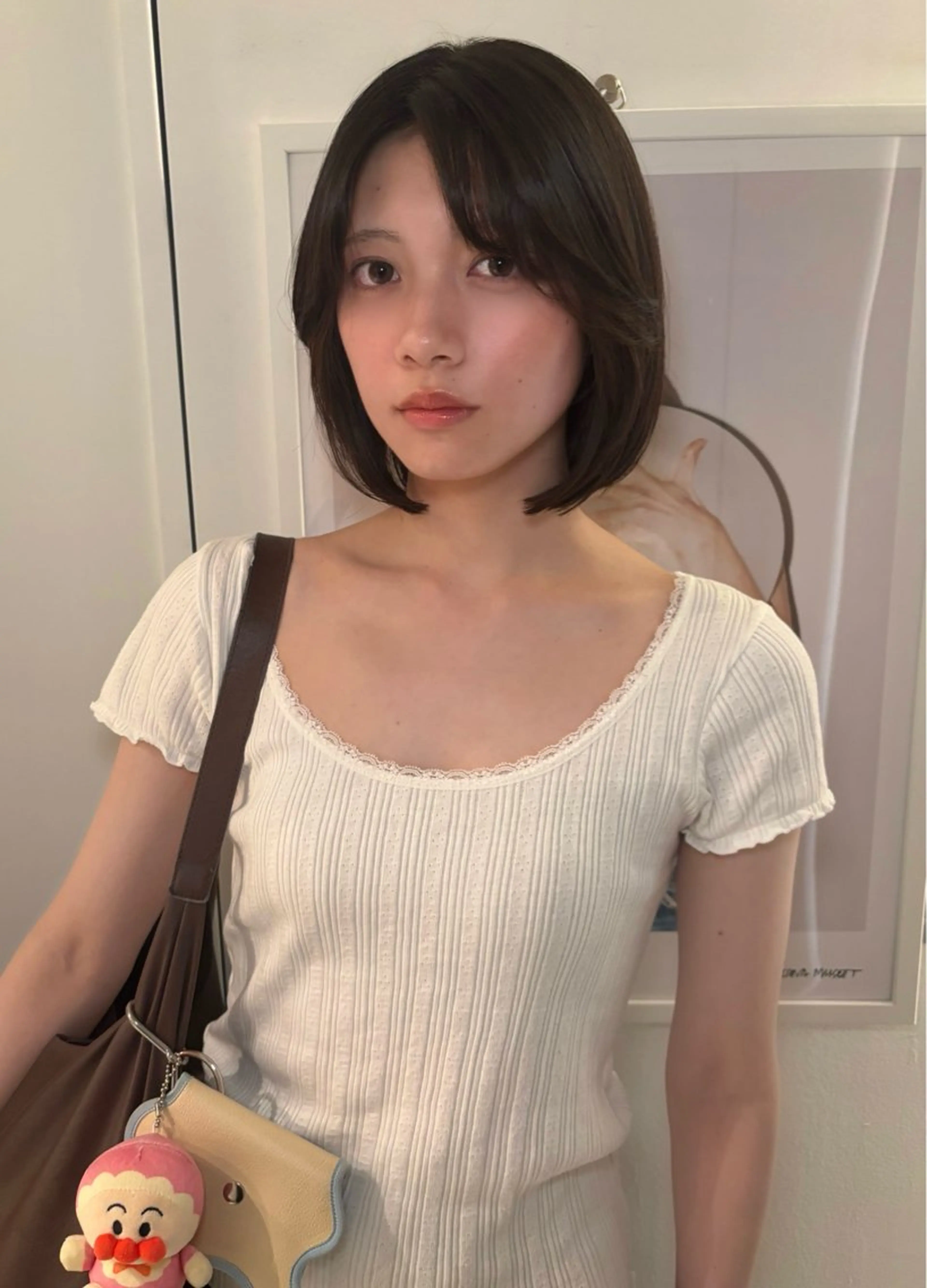 ショート riria/ボブ /透明感カラー🎀のヘアスタイル