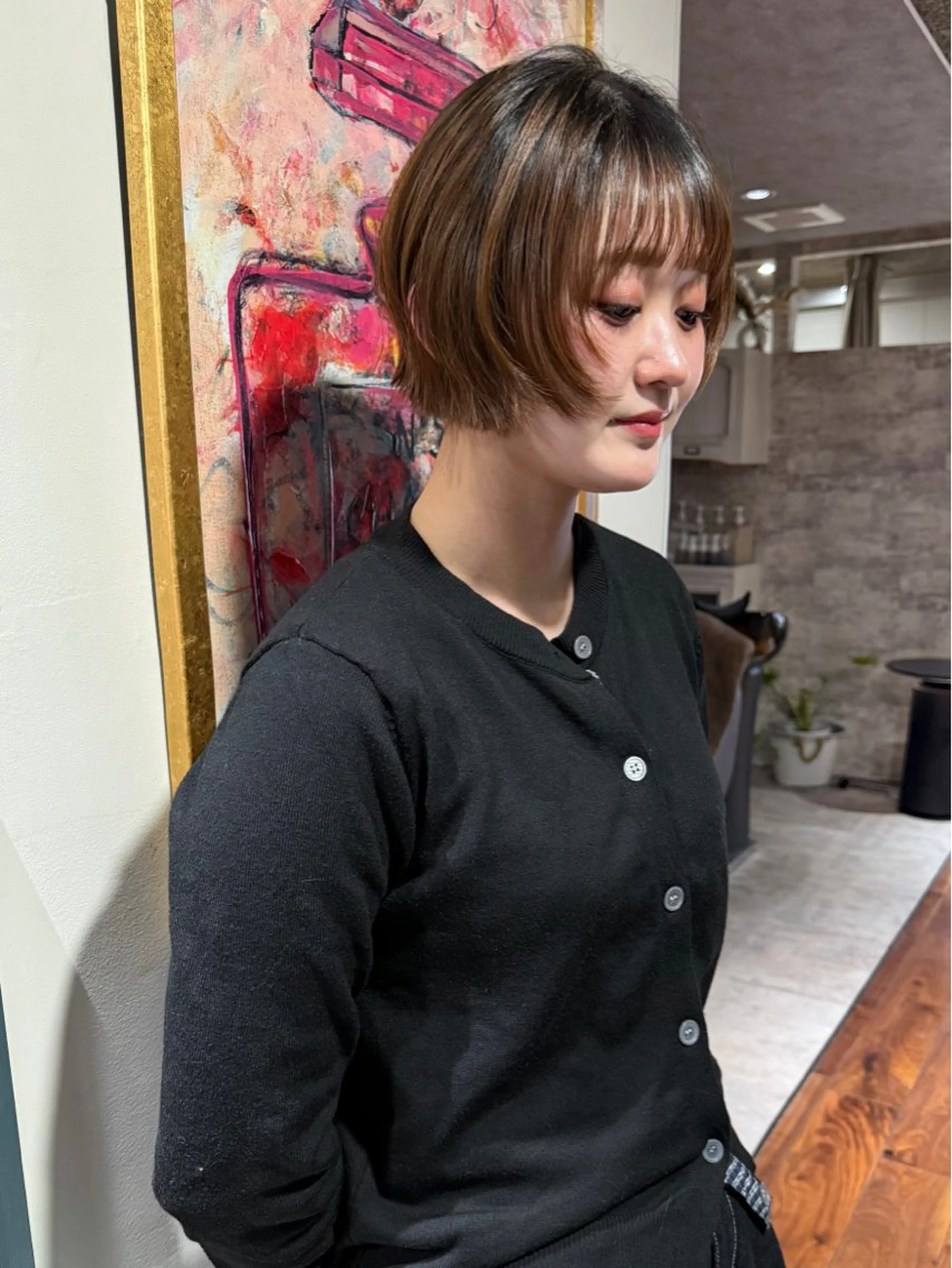 ショート カラー カット トリートメント mai / linoah˚✧のヘアスタイル