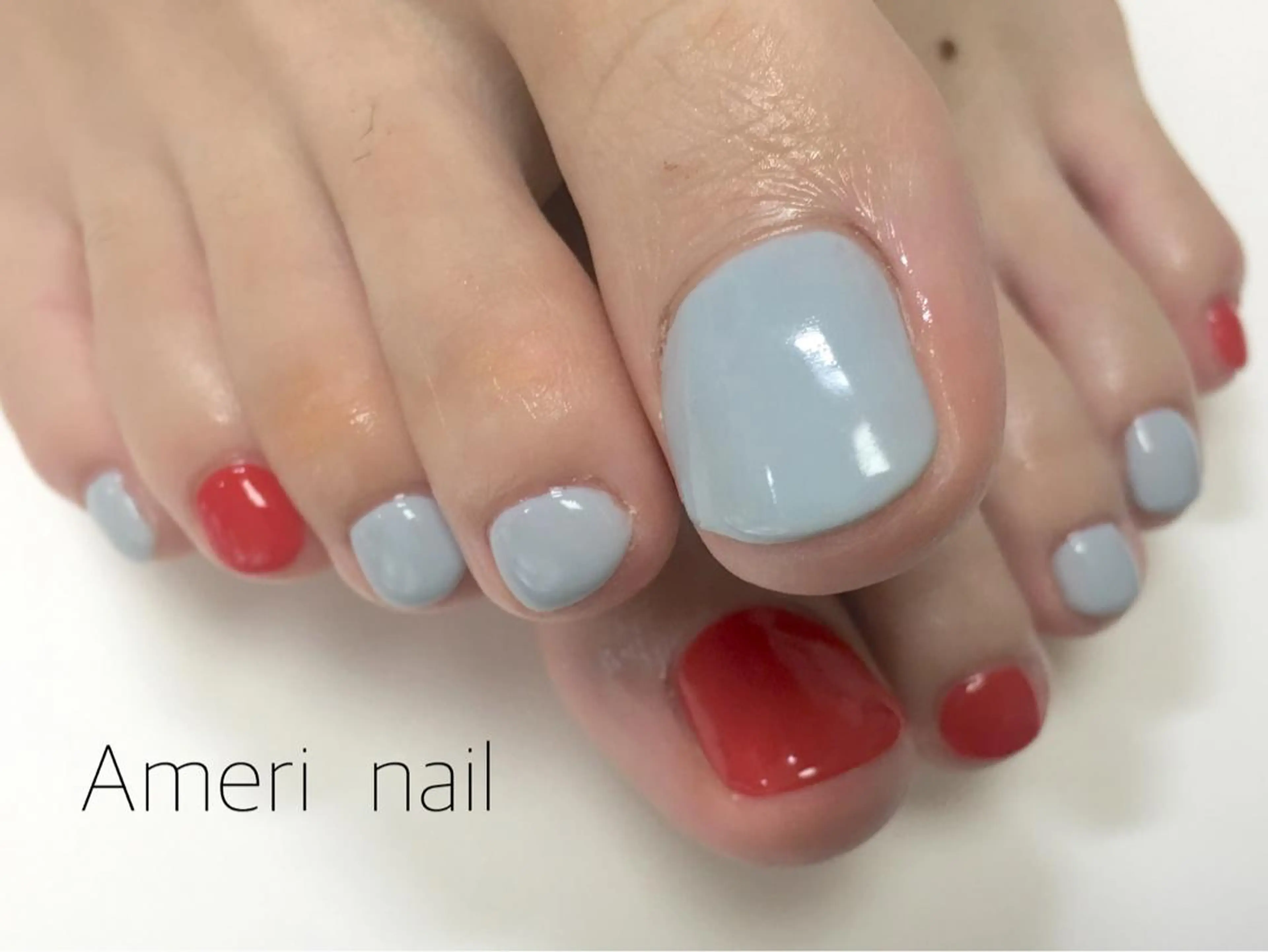 ネイル シンプルネイル Ameri nail /UKIのネイルデザイン