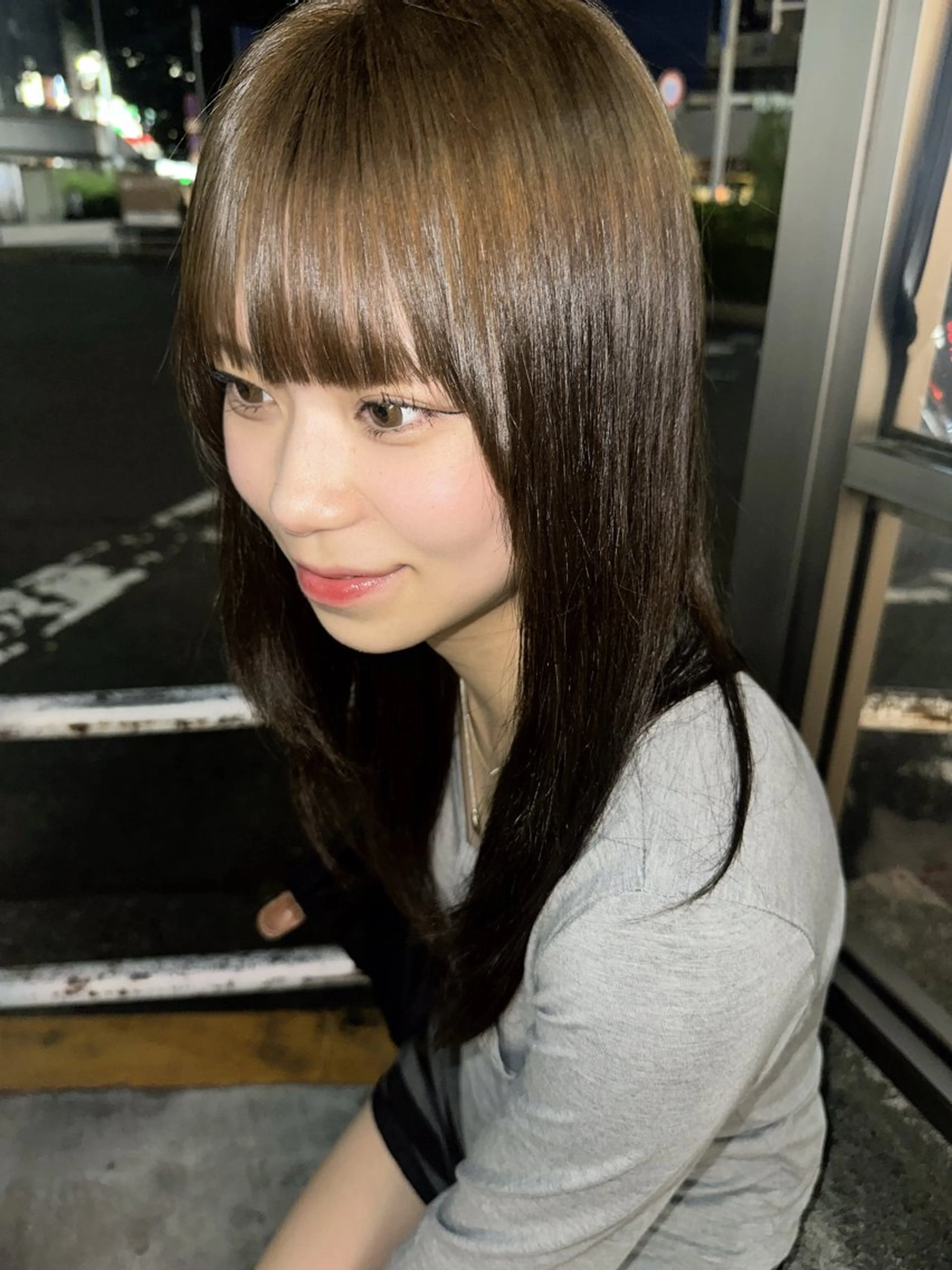 カラー りせ 🧸𖤐久米川のヘアスタイル