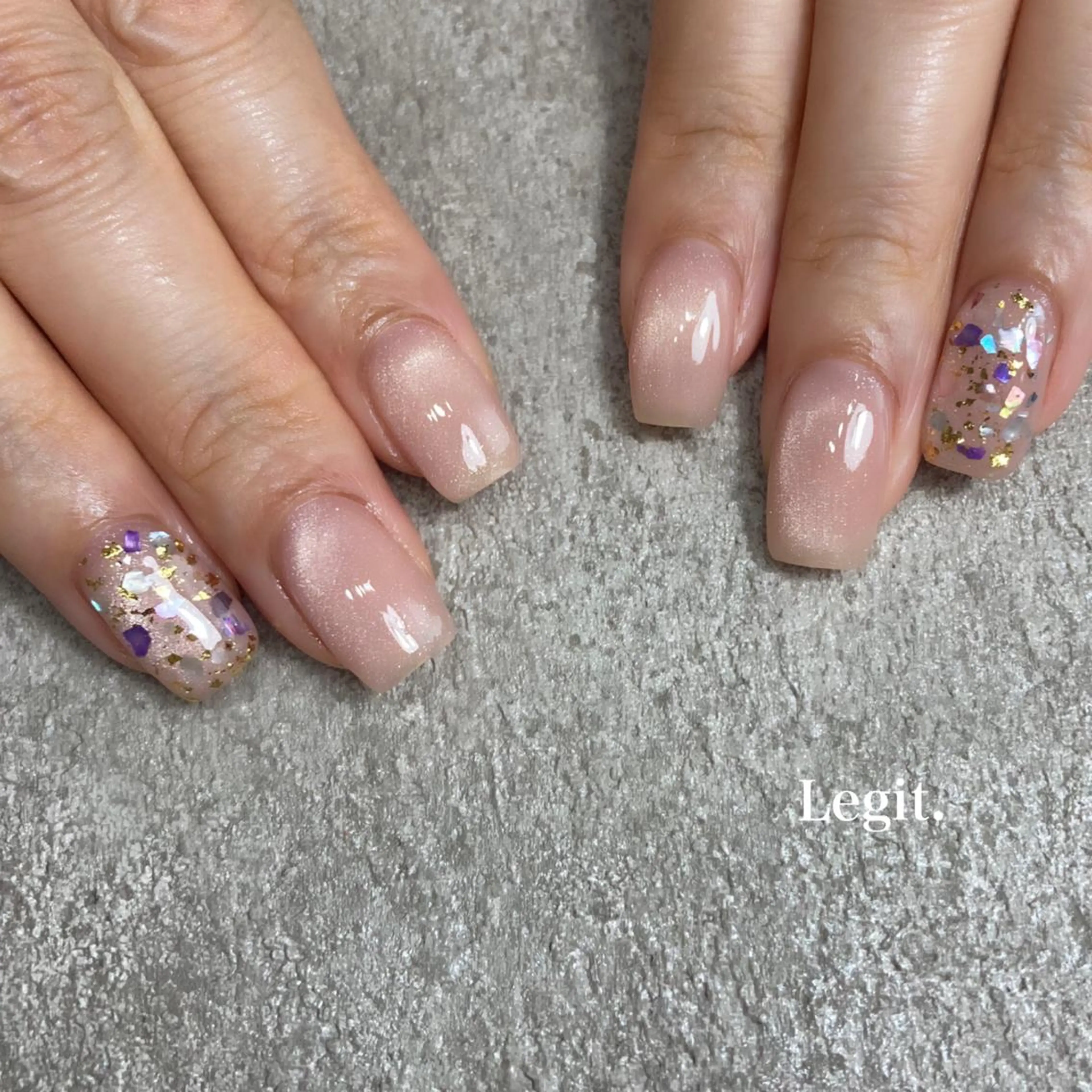 ネイル マグネットネイル Legit nail salonのネイルデザイン