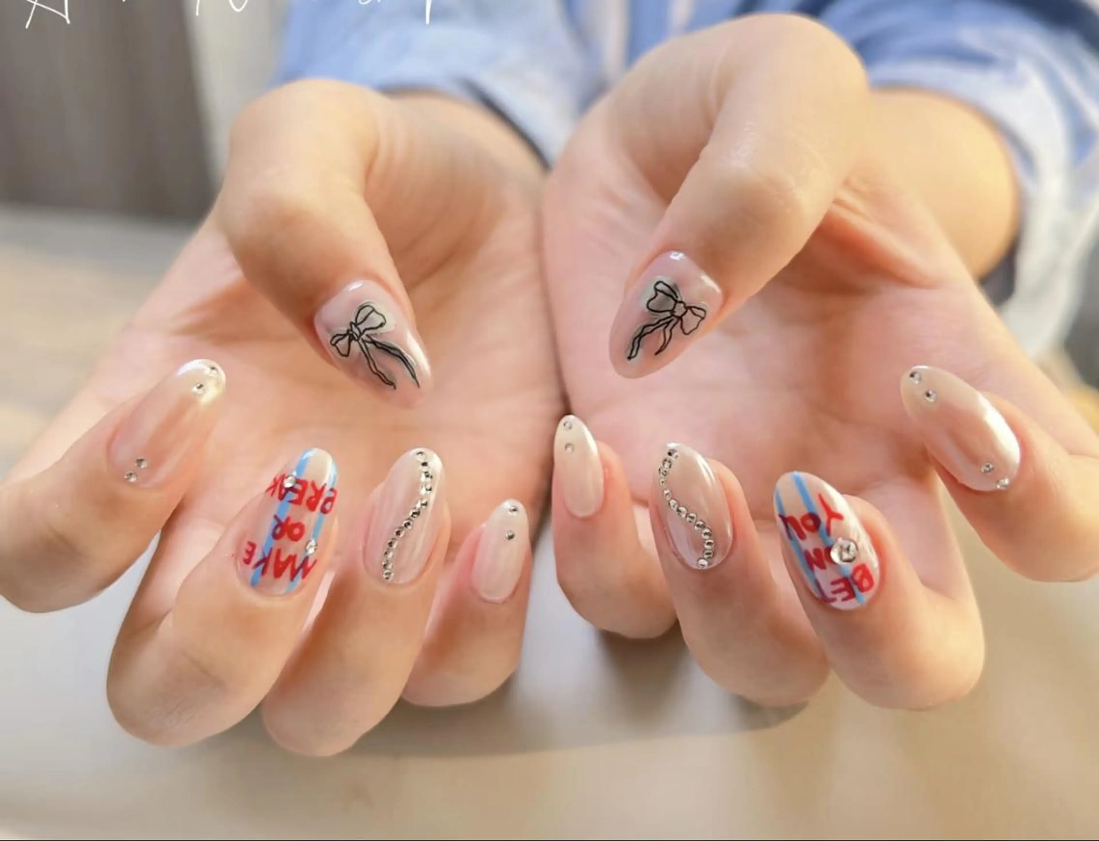 ネイル ハンドネイル ハンドケア 🍑 momo_nailのネイルデザイン