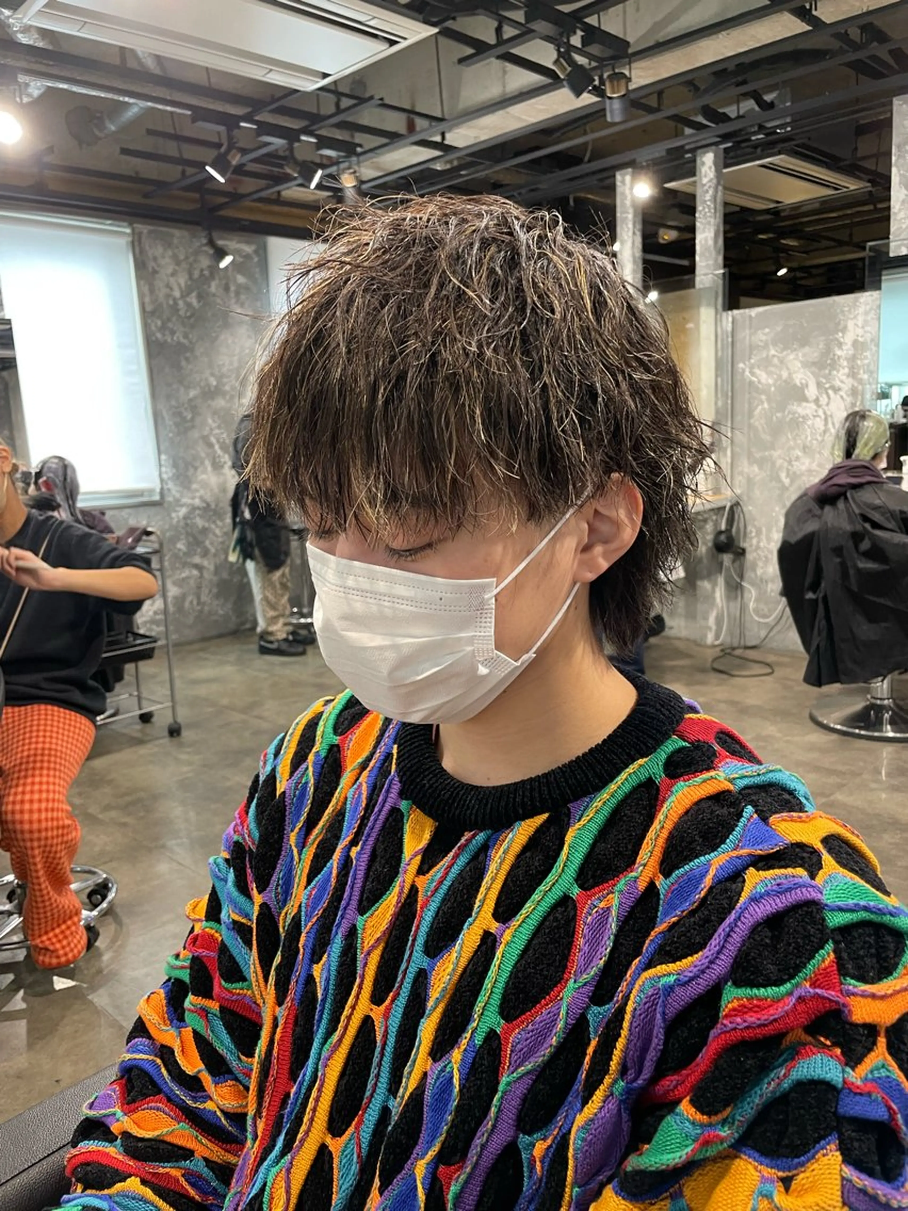 メンズ メンズパーマ メンズ特化美容師 💠チナツのヘアスタイル